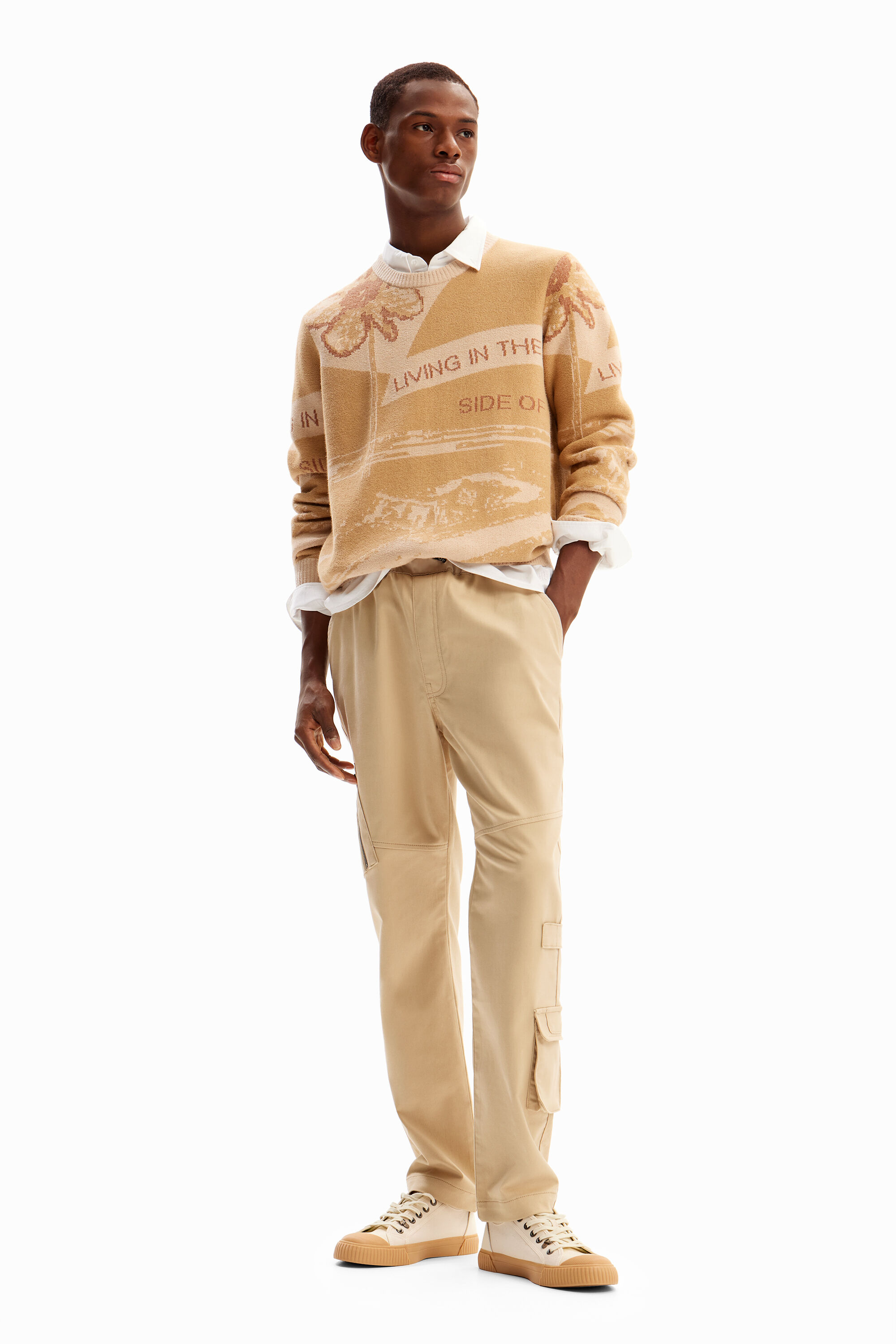 Jersey jacquard coche