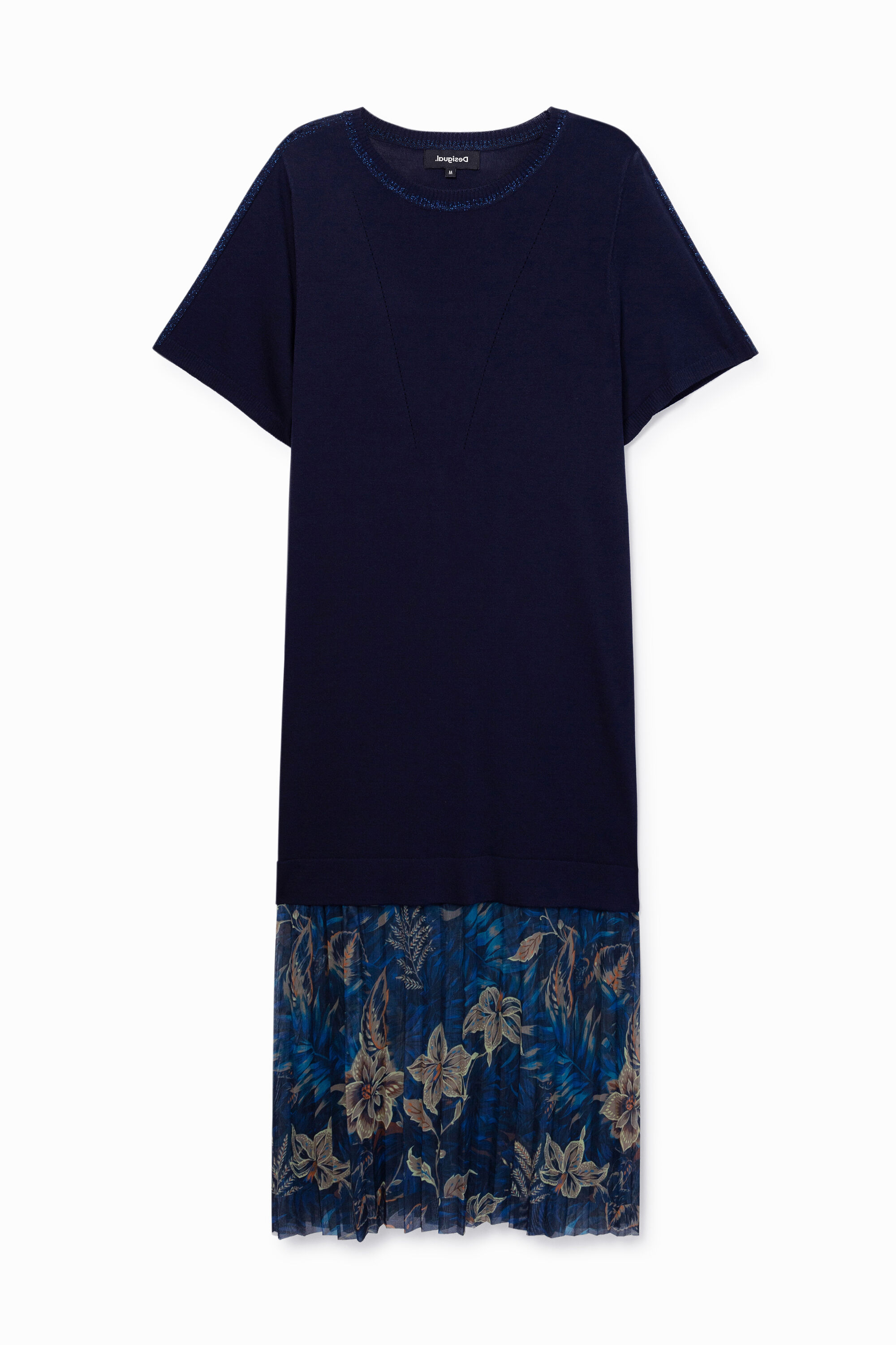Vestido punto flores