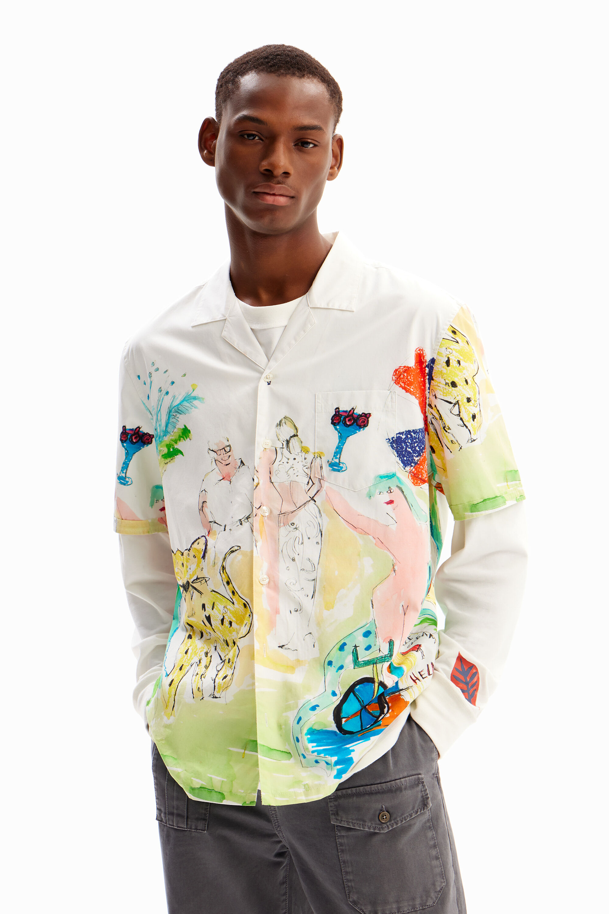Camisa resort arty