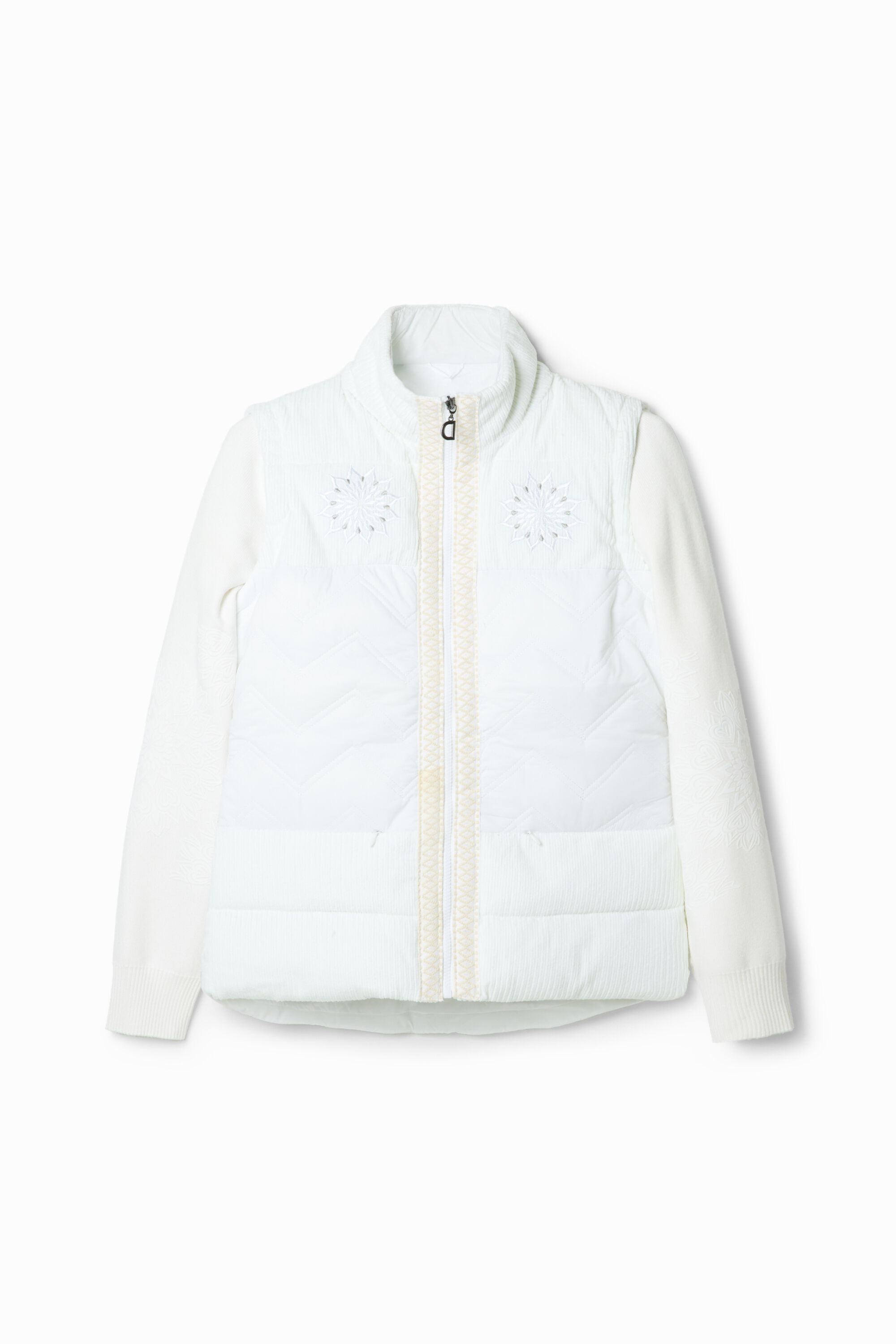 Chaqueta corta slim texturas