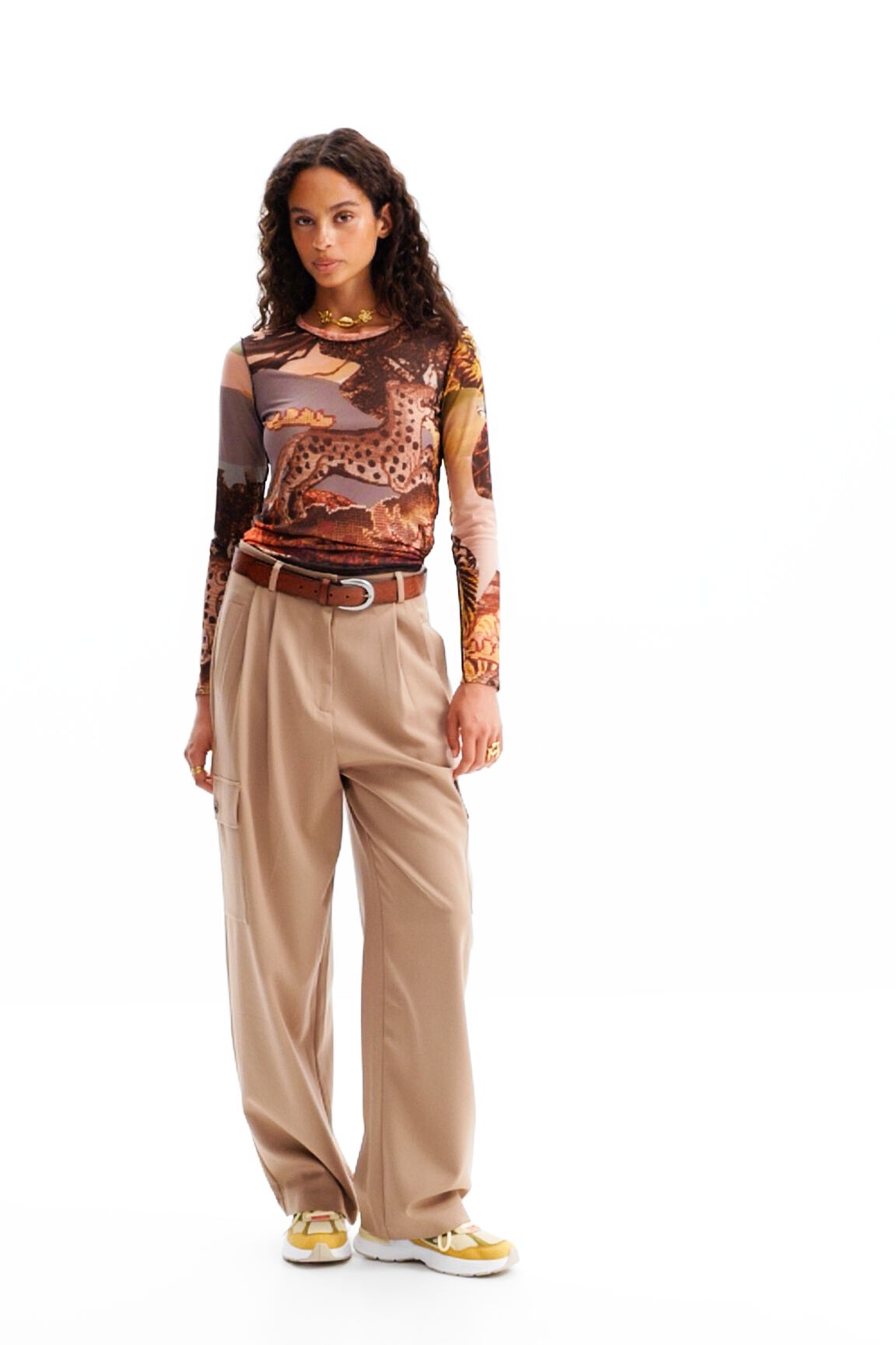 Camiseta tul tapestry M. Christian Lacroix