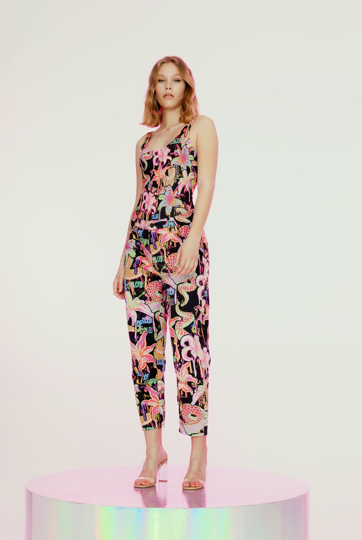 Body estampado floral