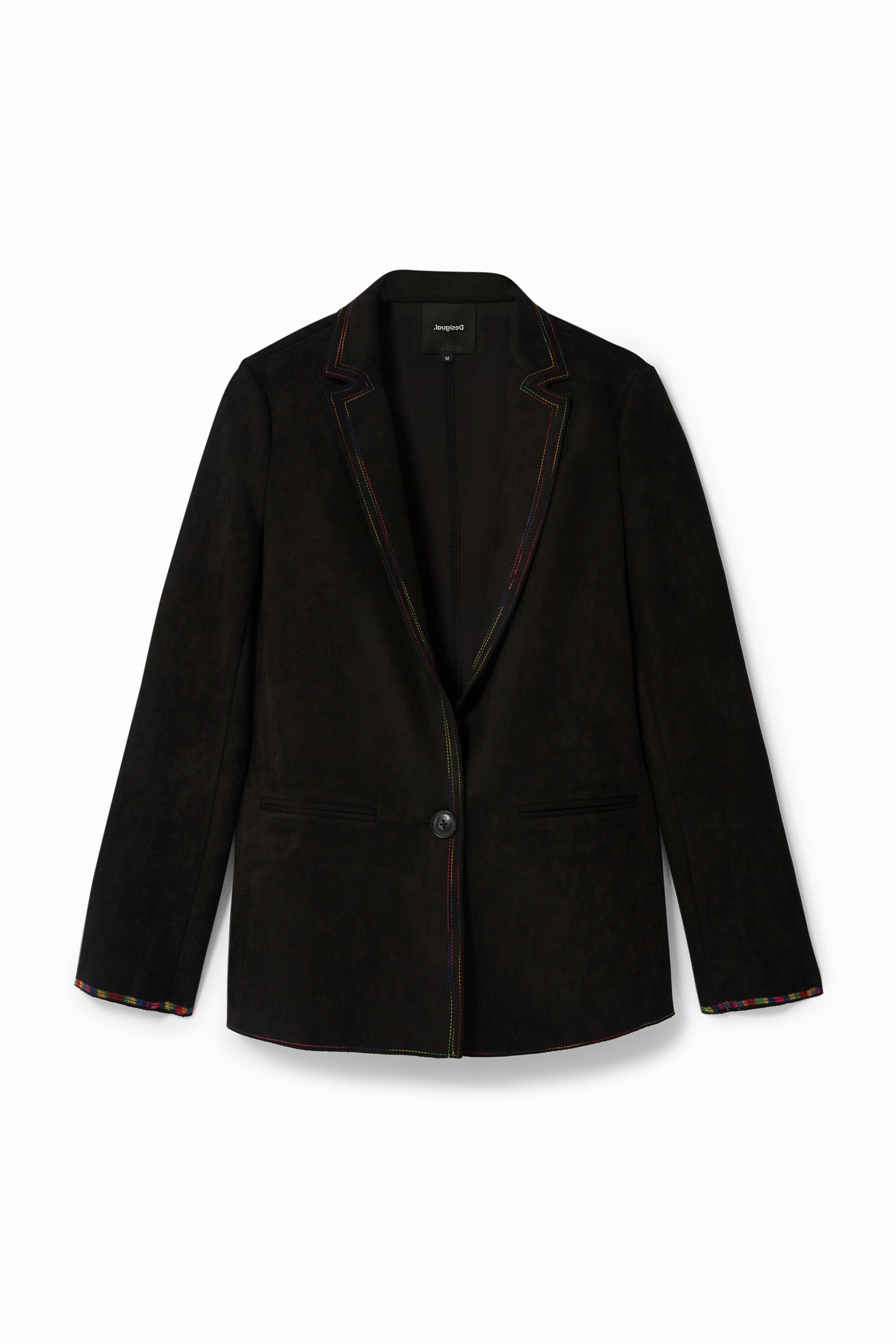 Blazer slim costuras