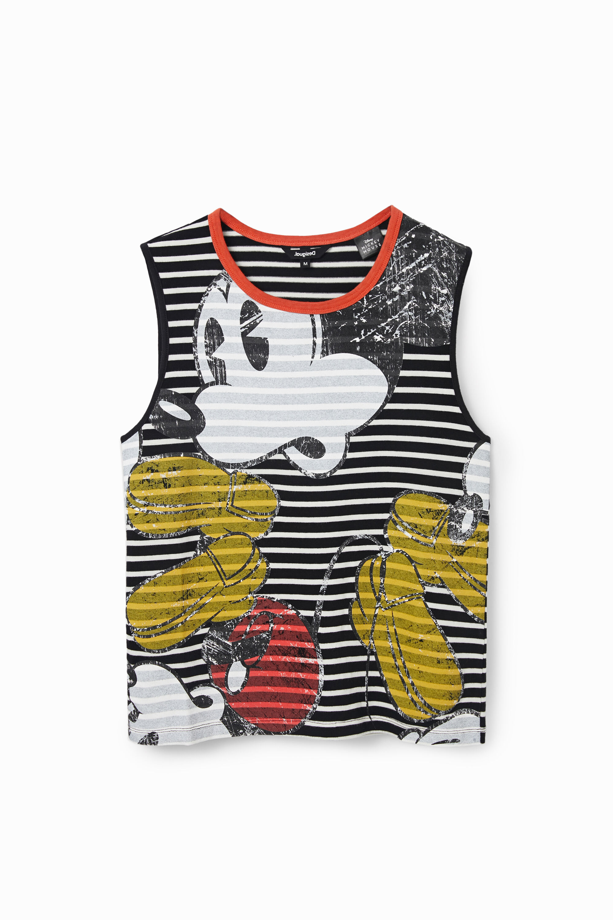 Camiseta sin mangas rayas