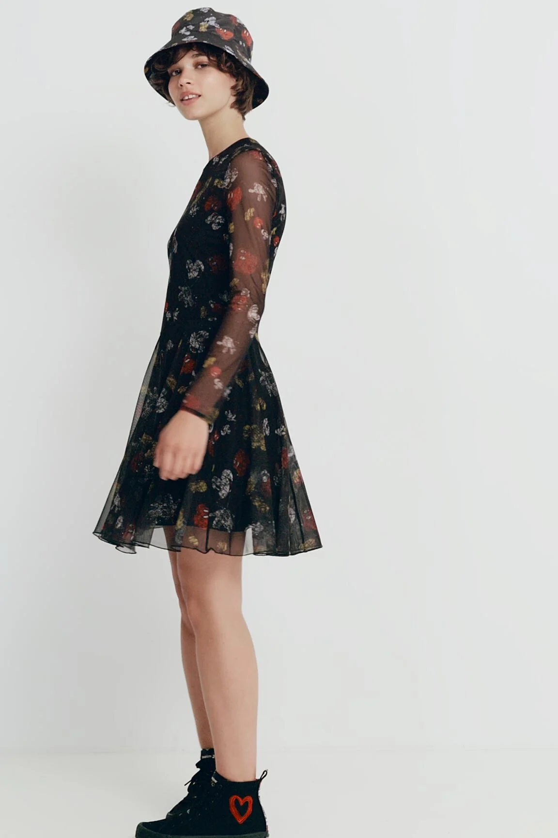 Vestido corto Mickey Mouse