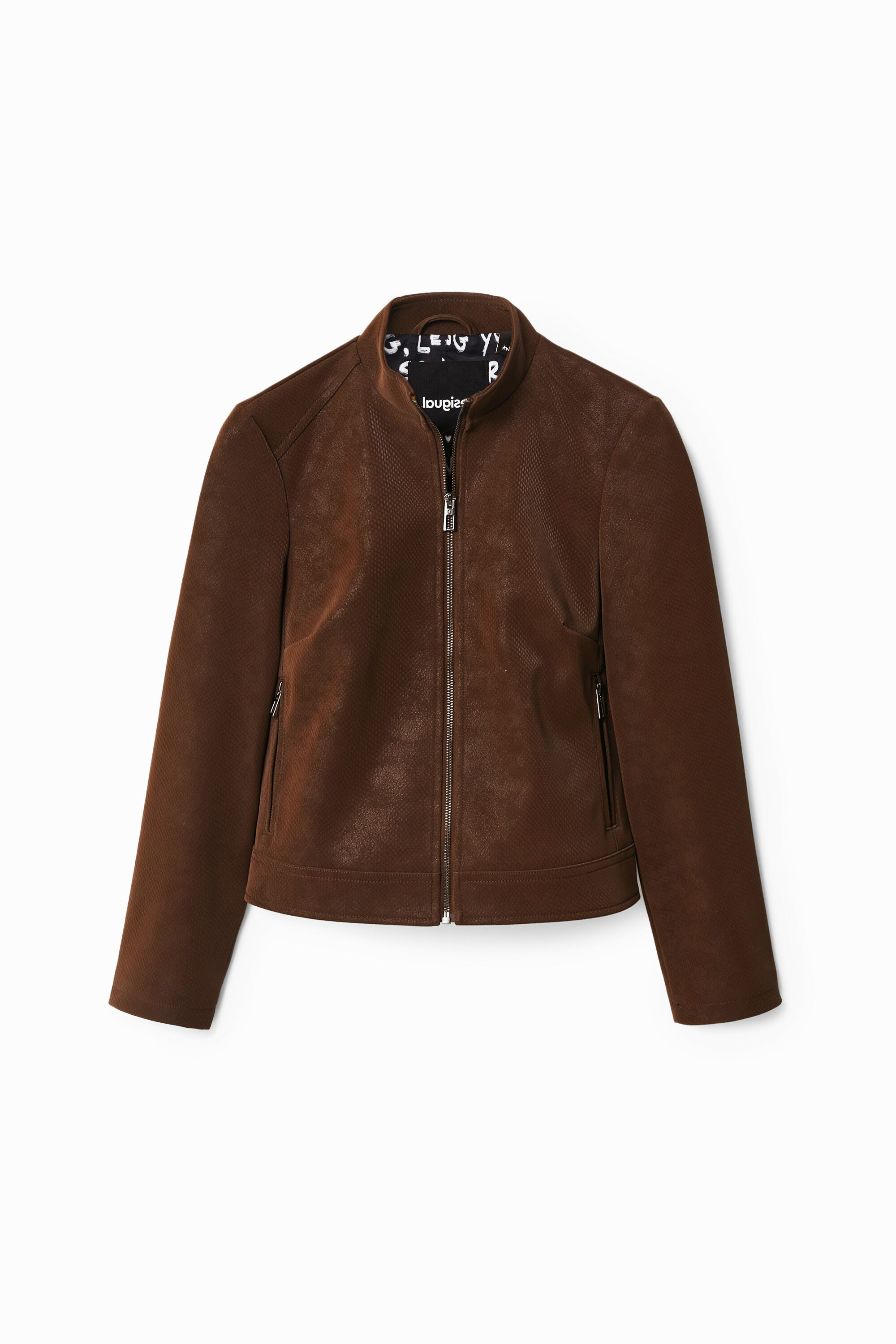 Chaqueta efecto ante