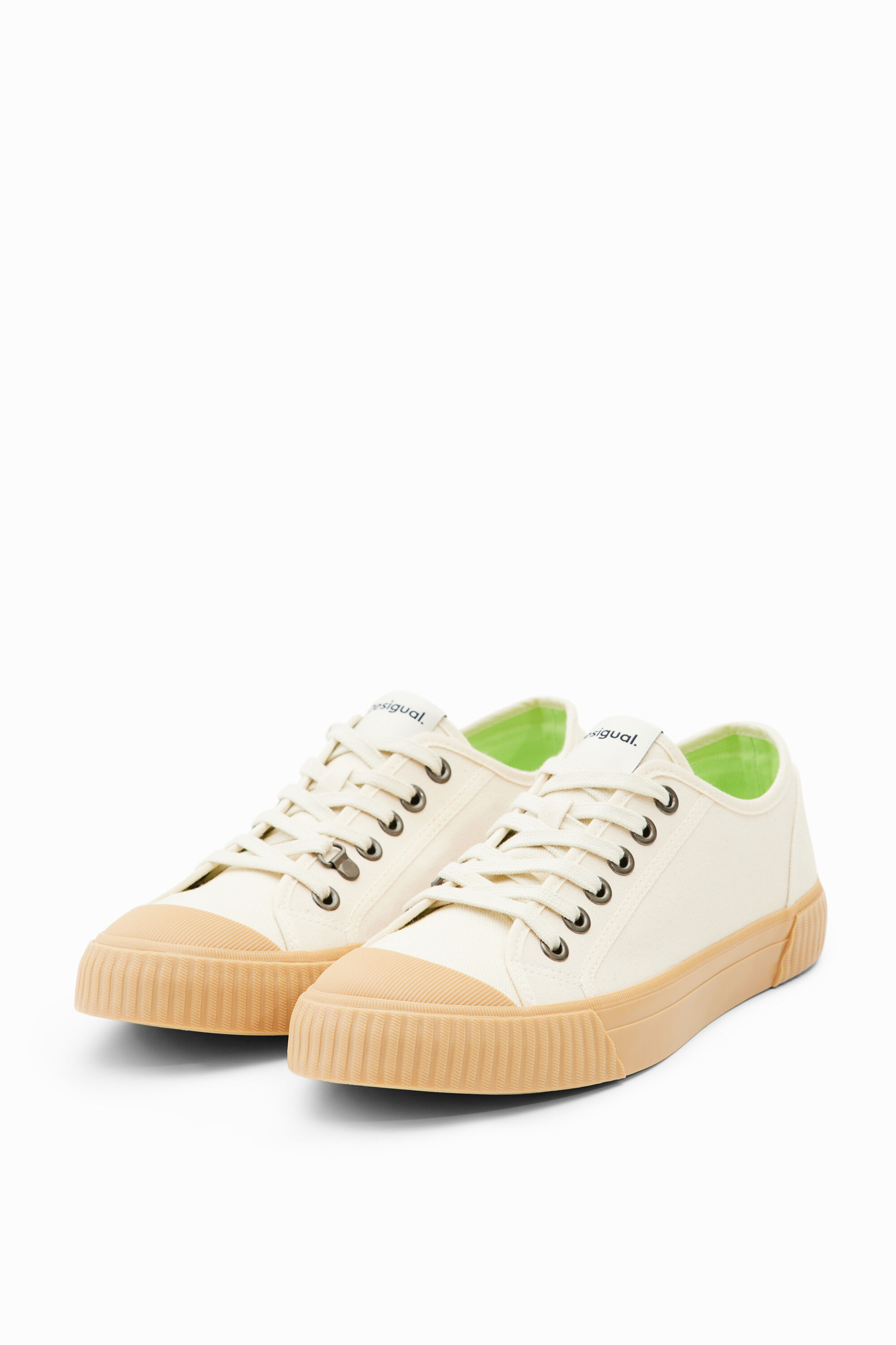 Sneakers bajas canvas