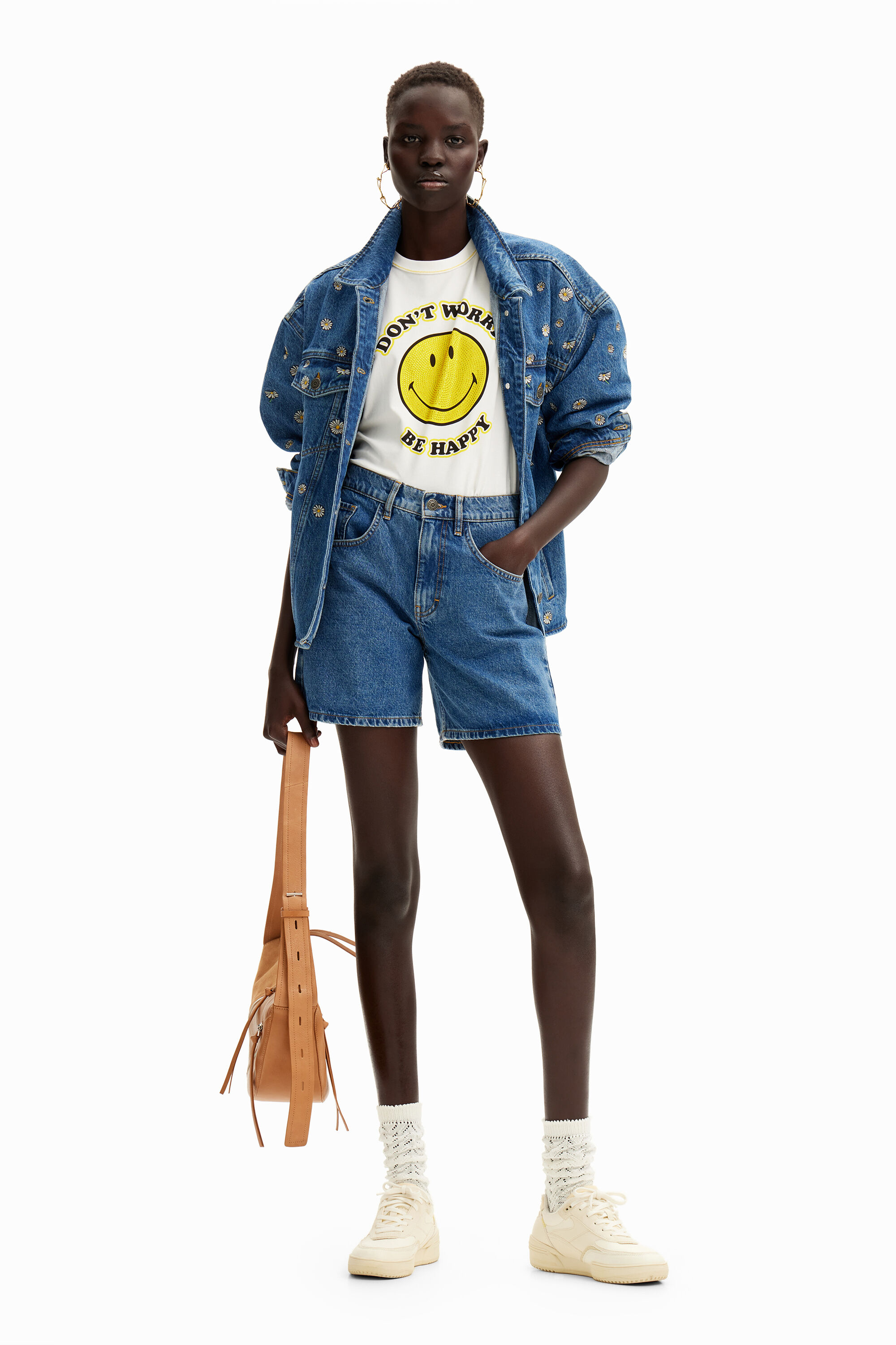 Camiseta Smiley Originals &reg; strass