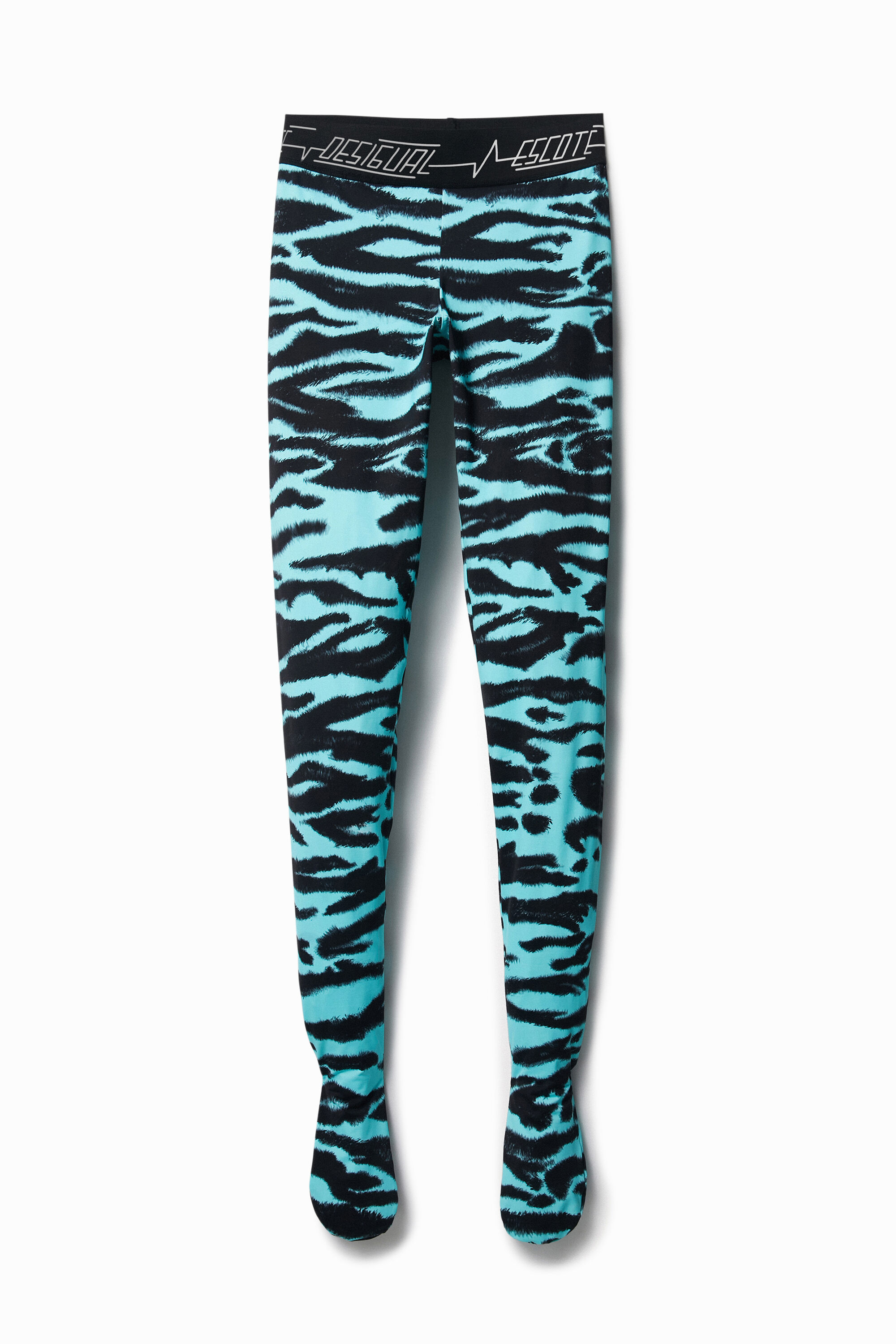 Legging slim animal print