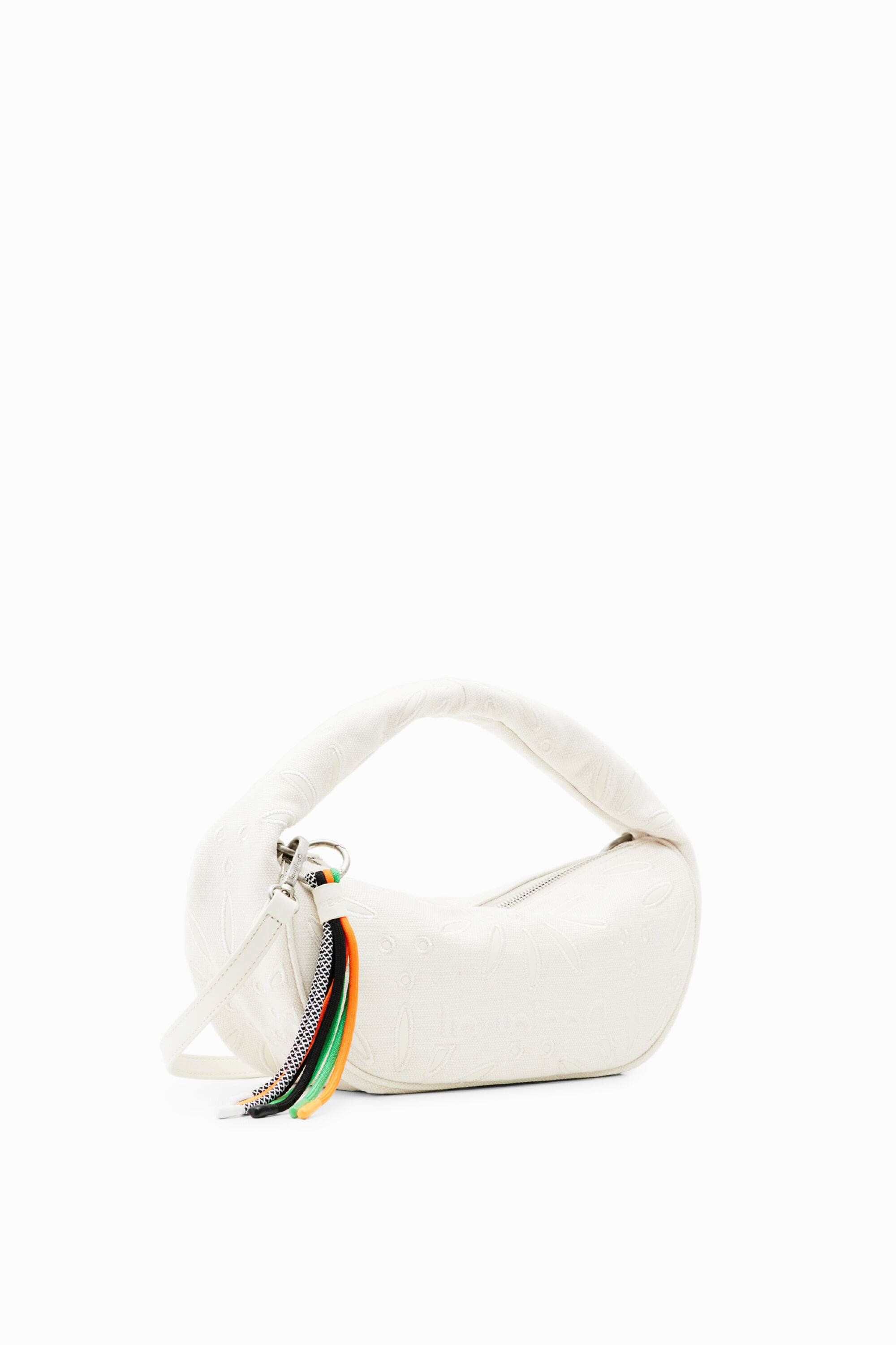 Bolso peque&ntilde;o bordado suizo