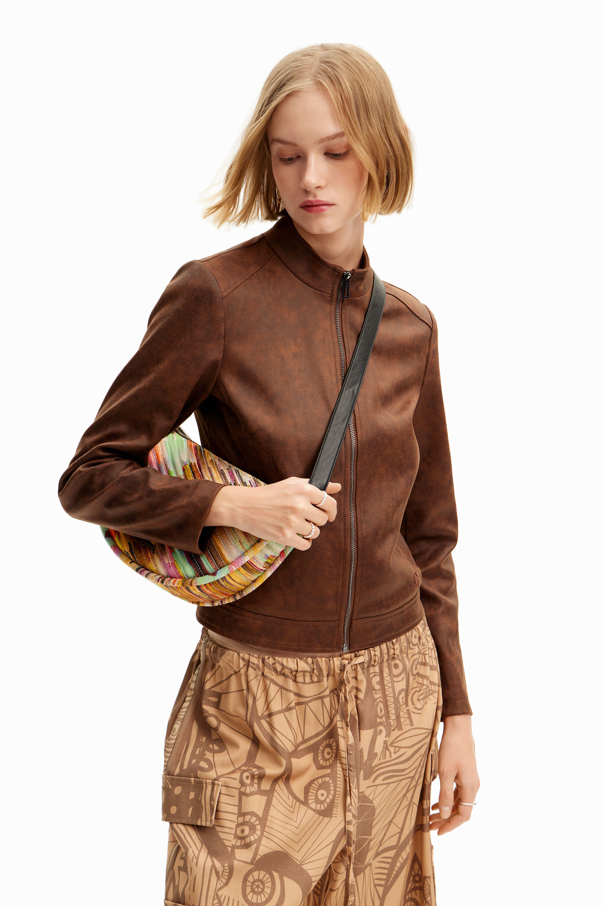 Bolso M canvas multicolor