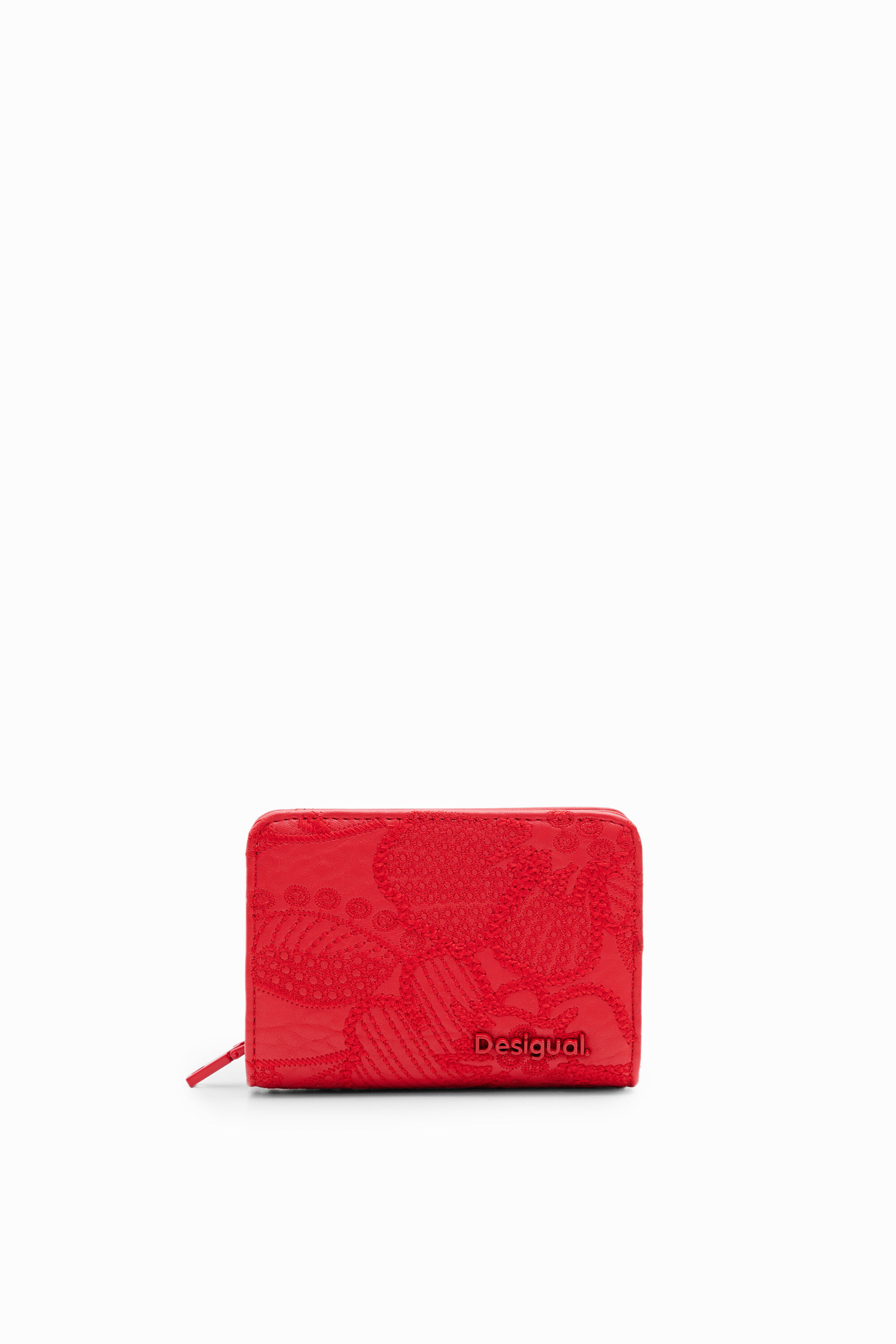Cartera S bordada flores