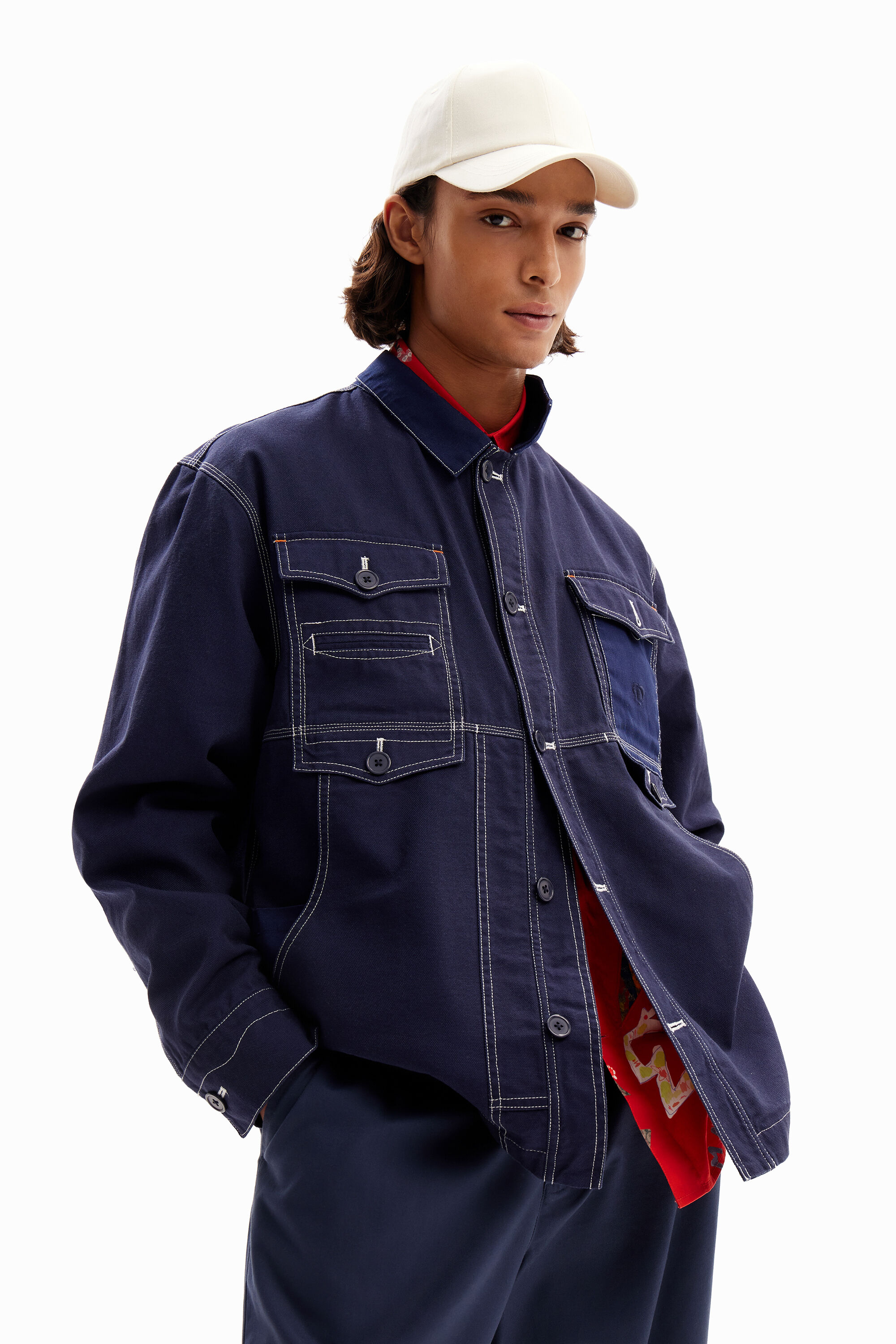 Chaqueta worker sarga