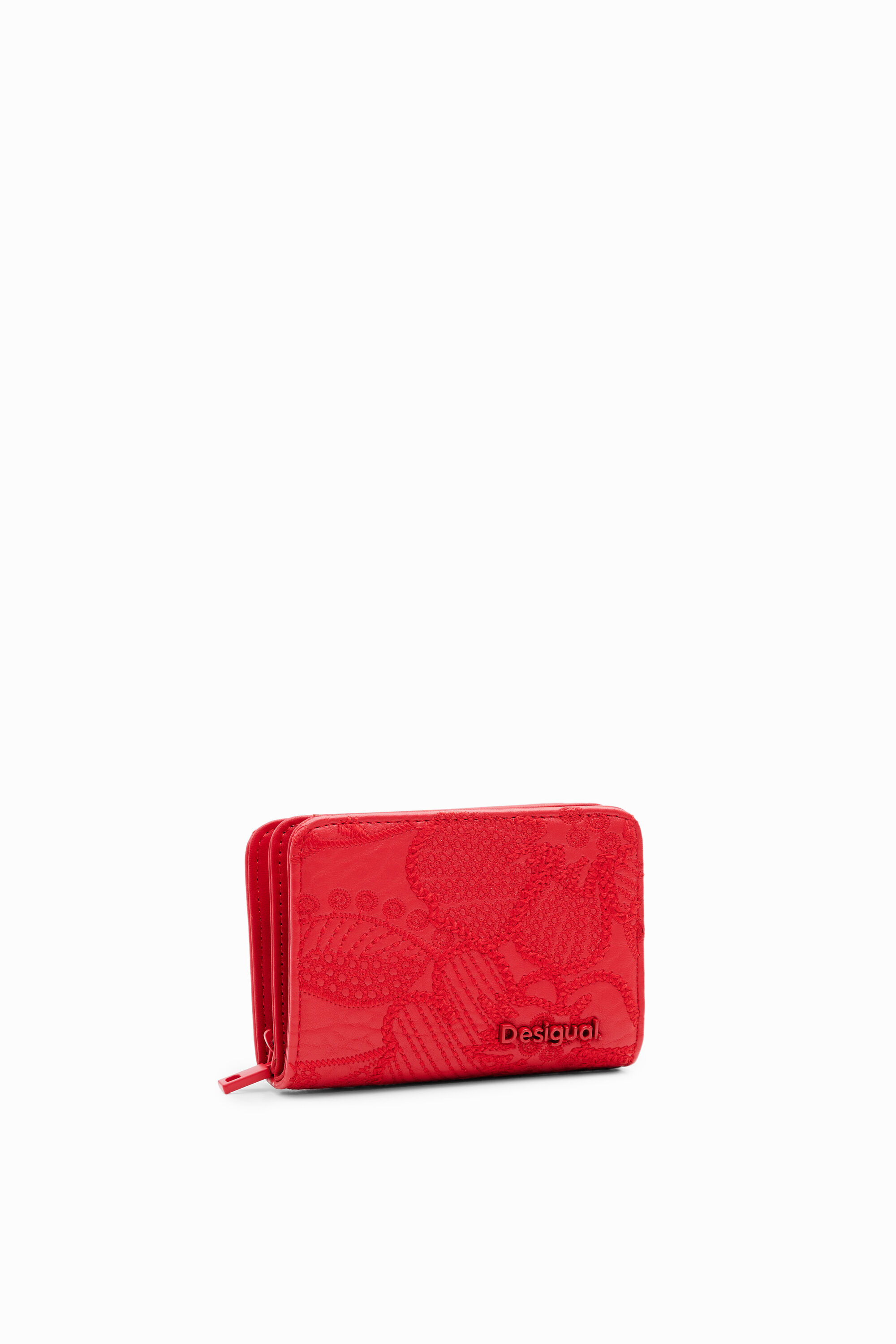 Cartera S bordada flores
