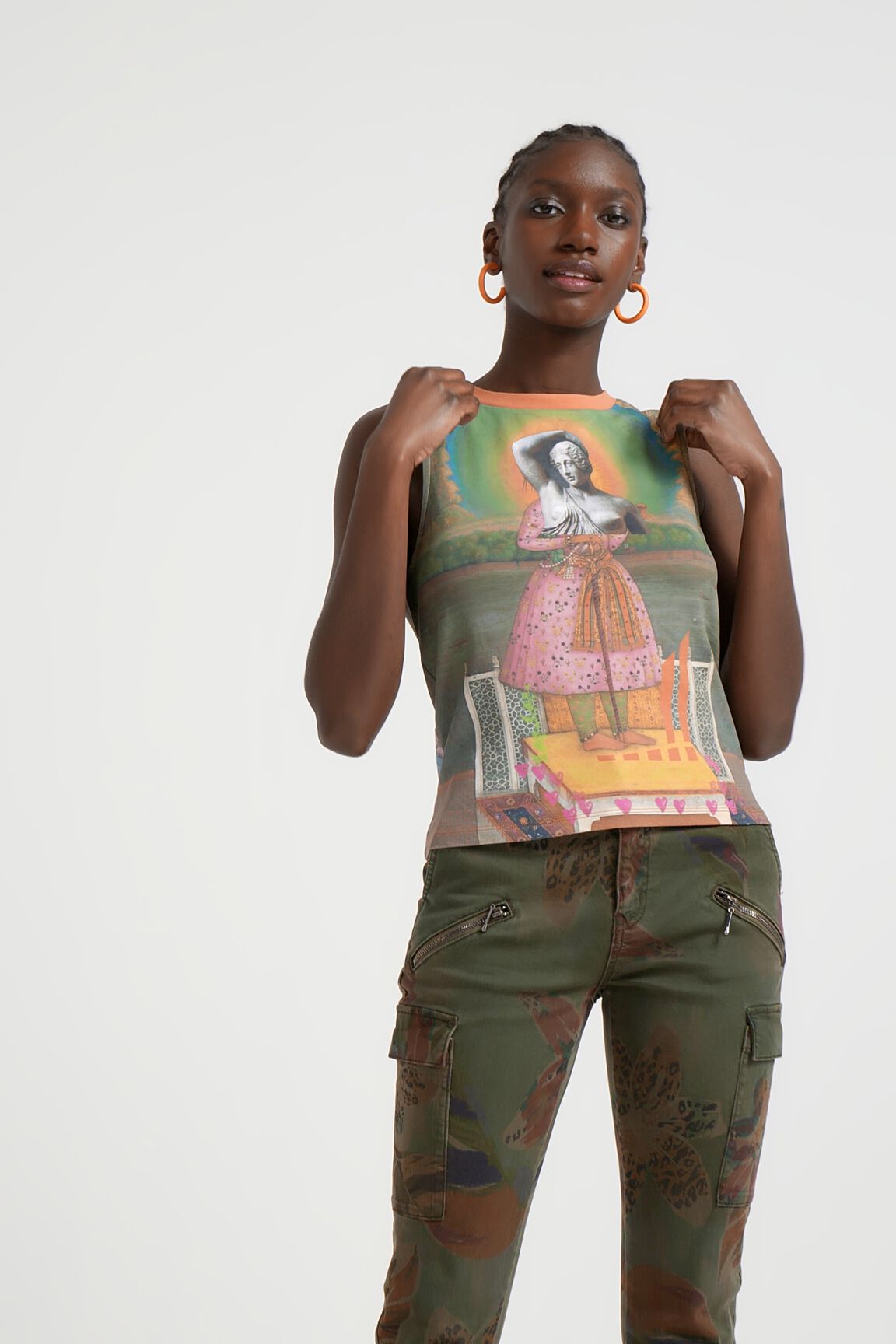Camiseta arty punto