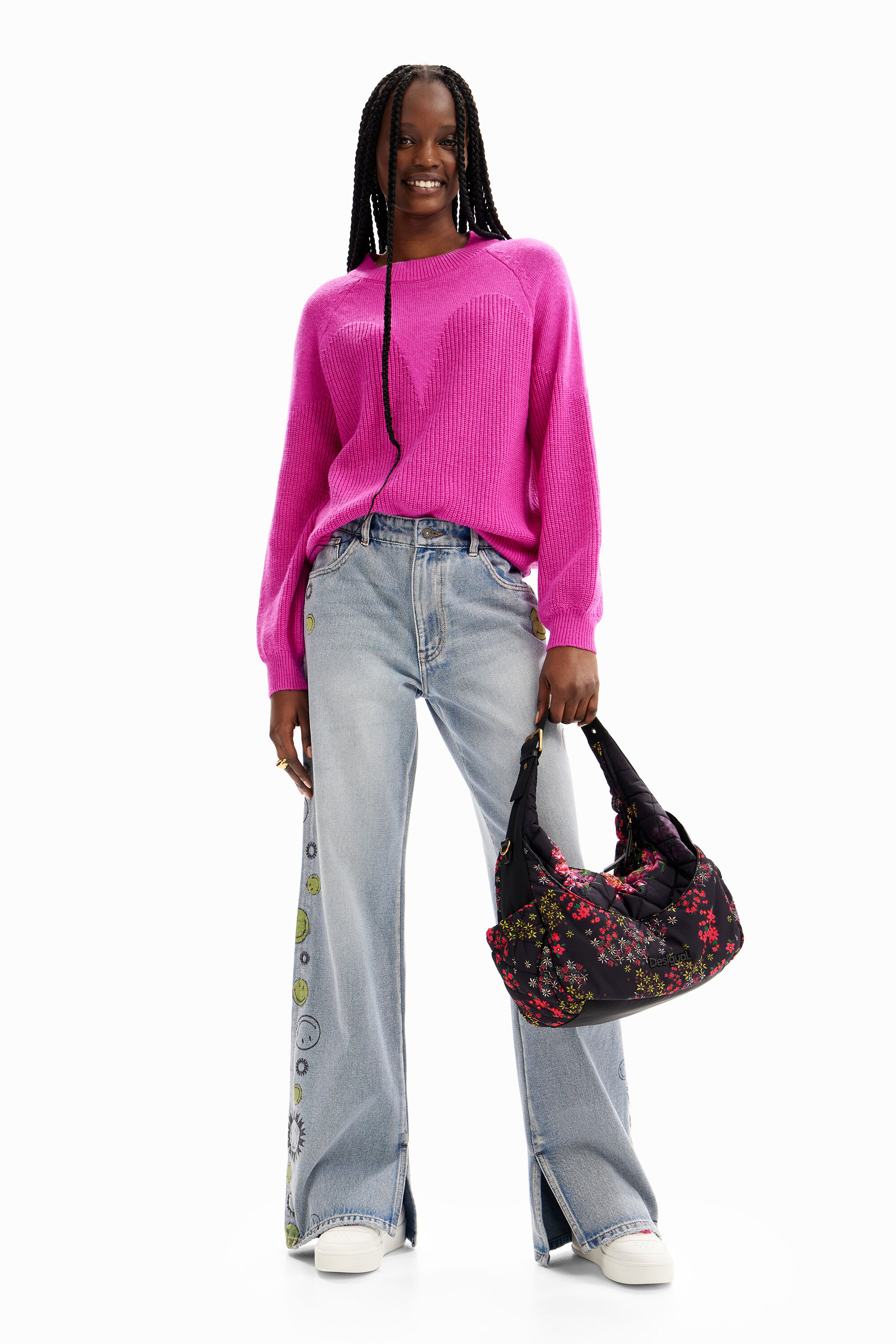 Bolso grande acolchado