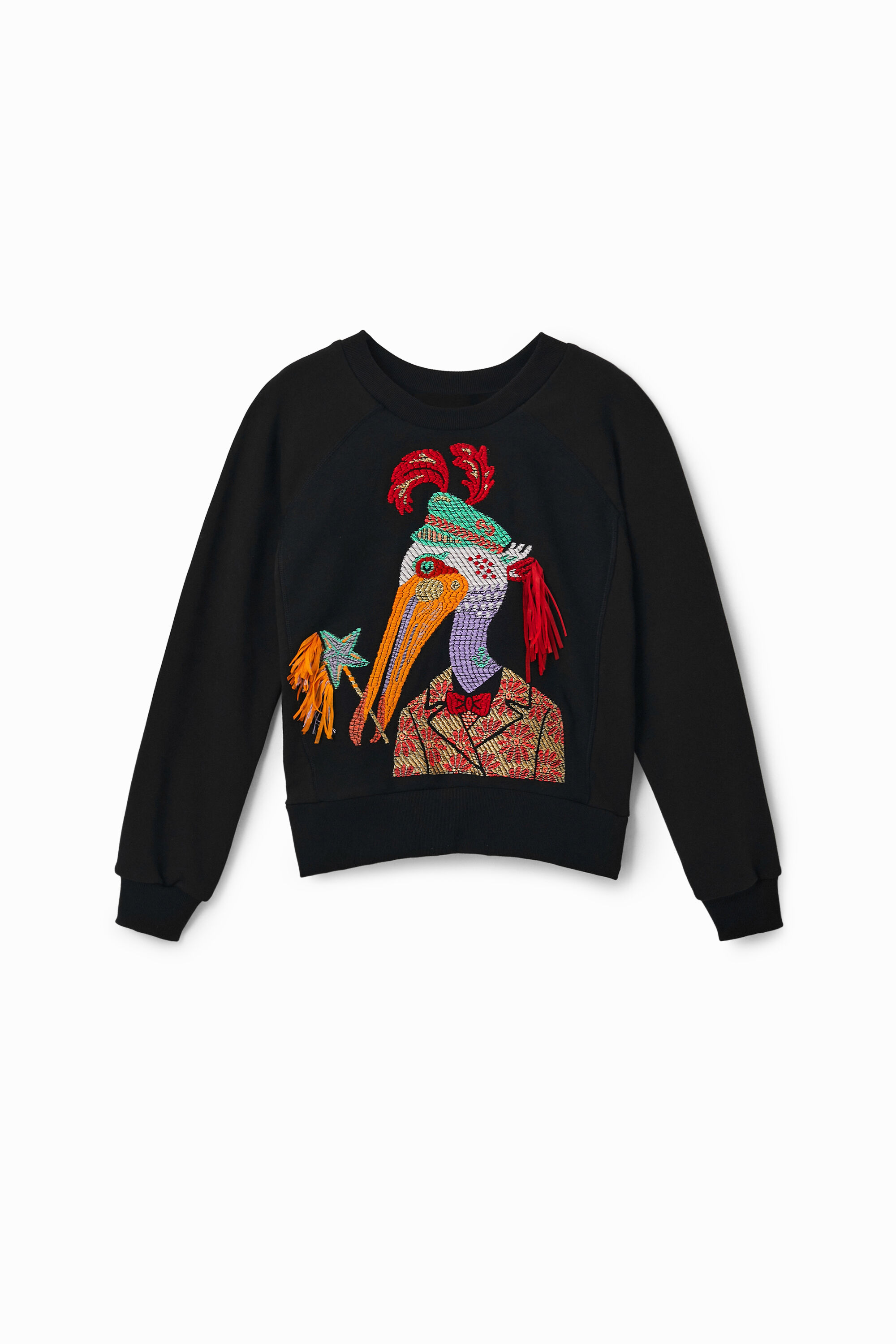 Sudadera pel&iacute;cano bordado