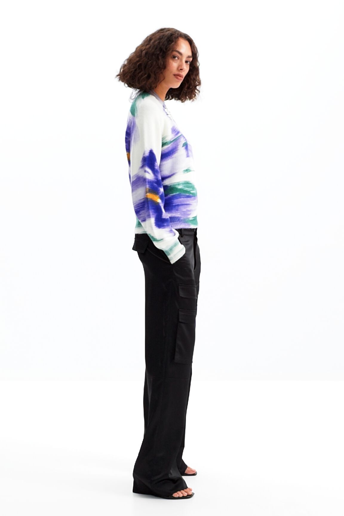 Jersey flores desenfocadas
