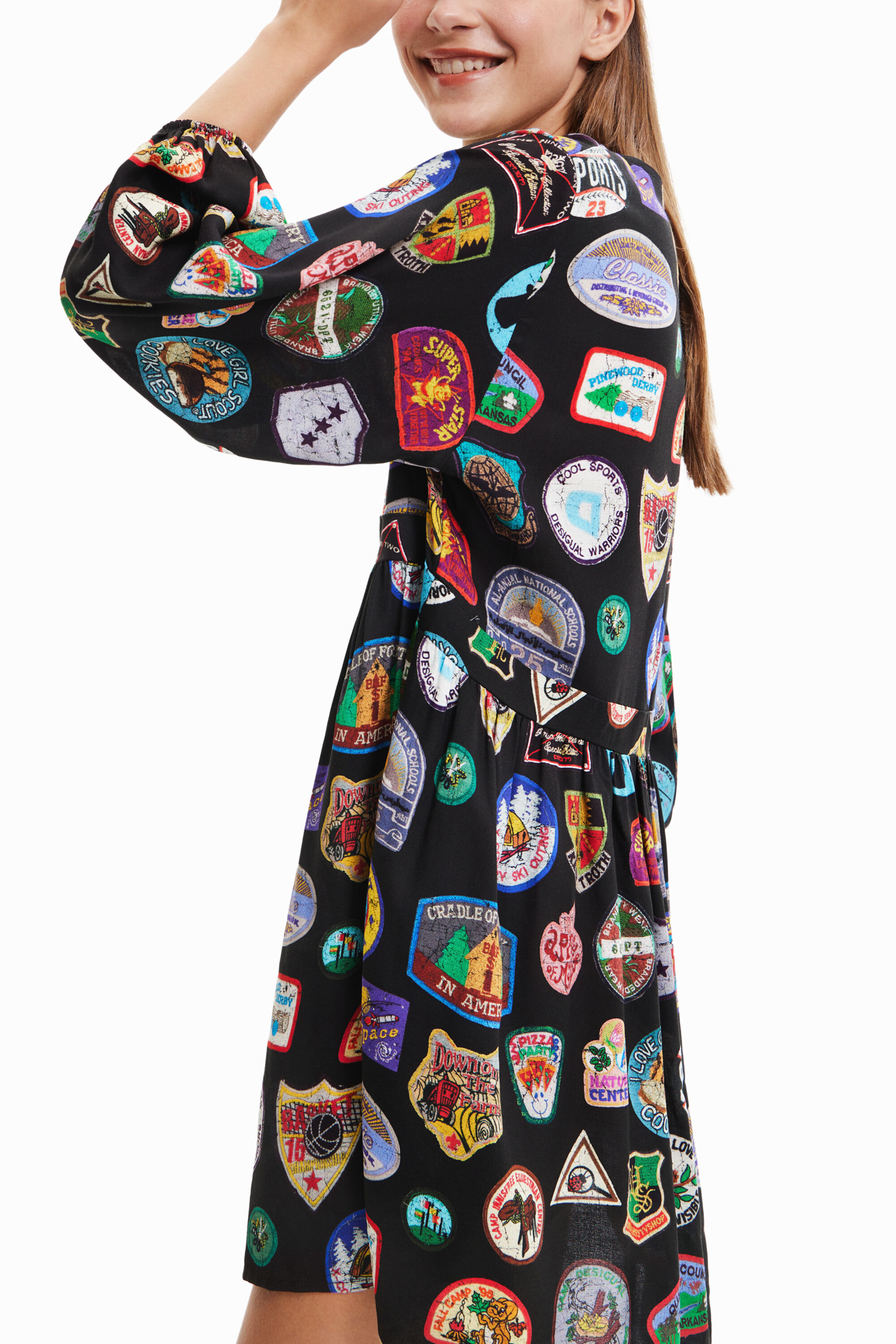 Vestido corto college