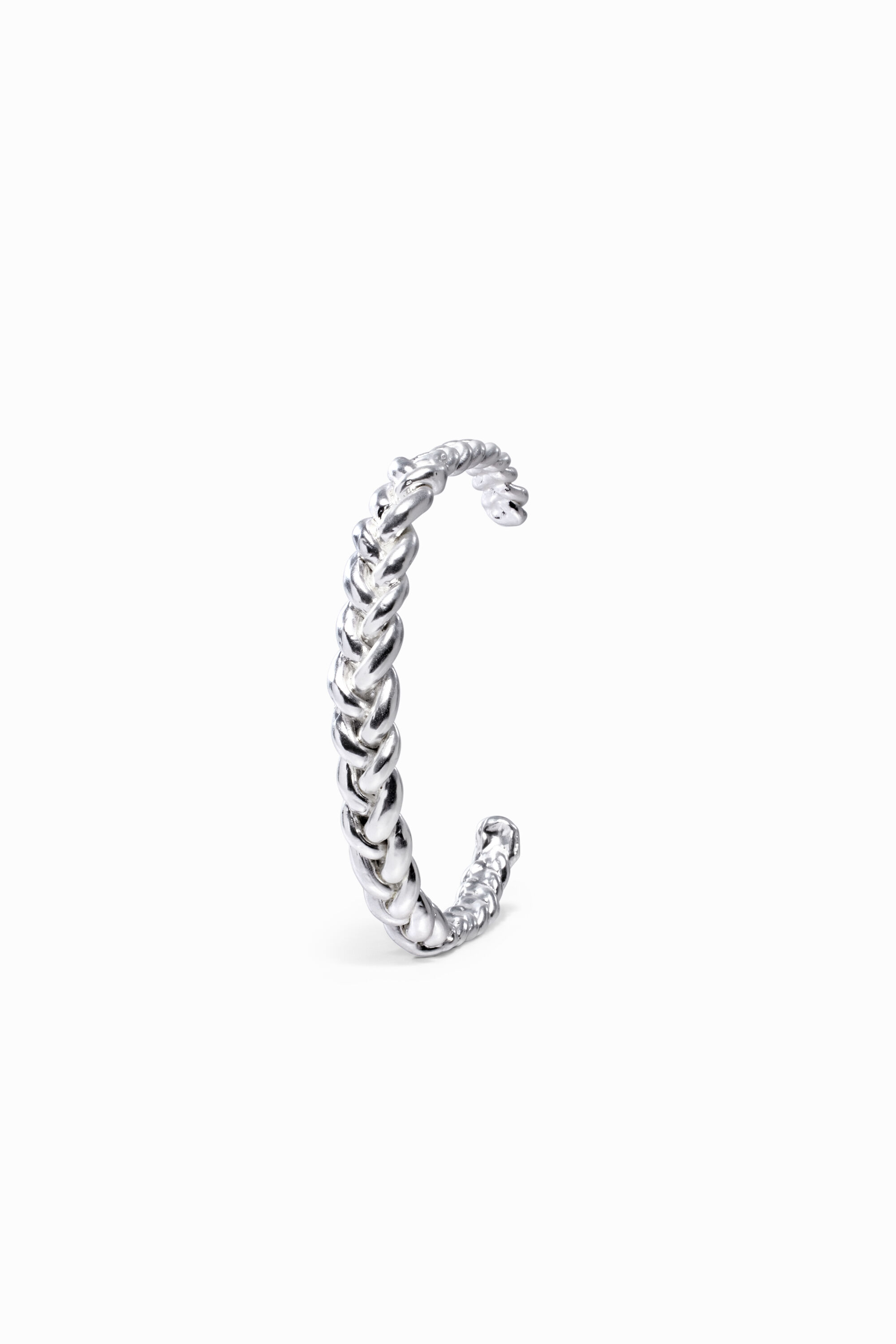 Brazalete ba&ntilde;o plata Zalio
