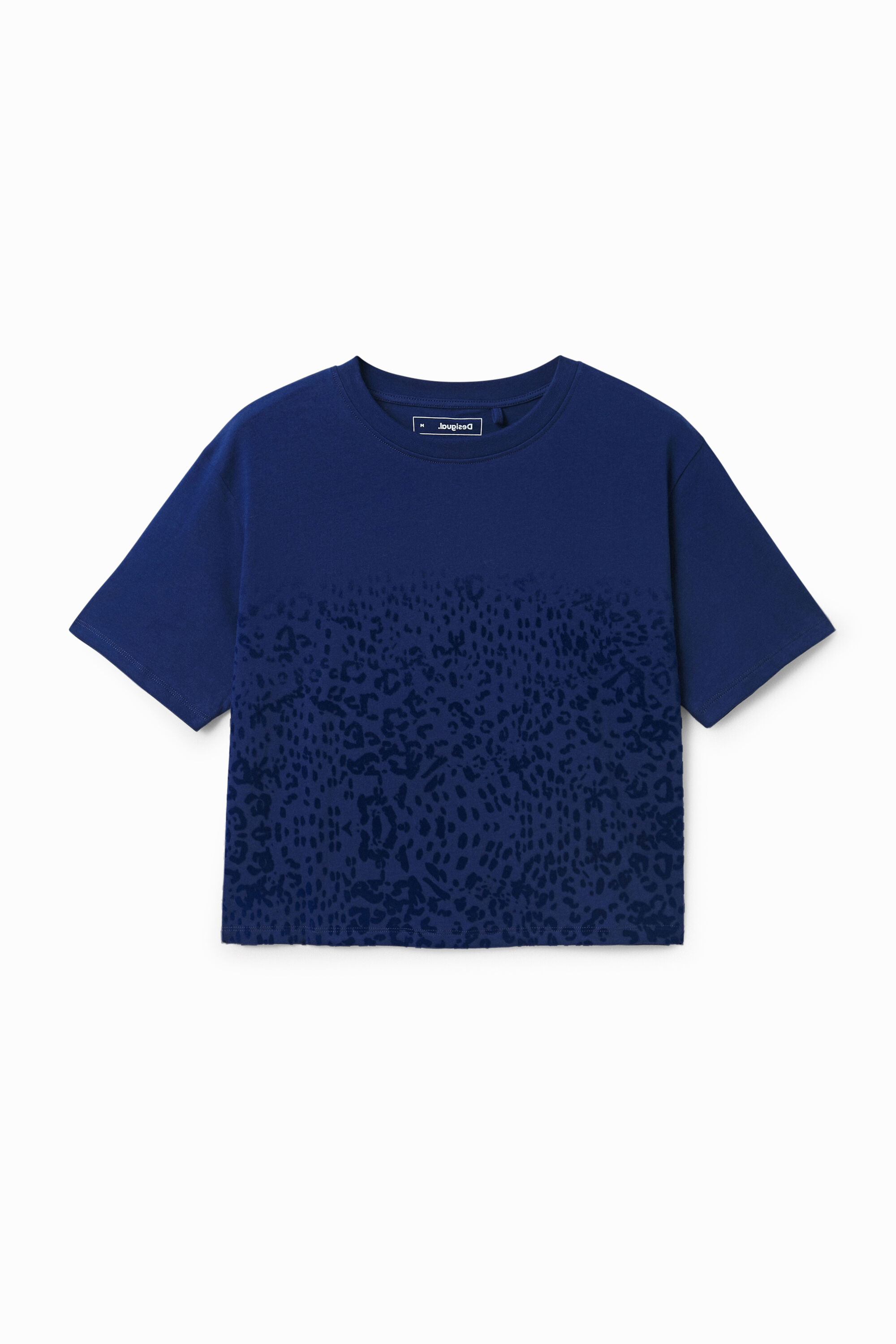 Camiseta leopardo 100% algod&oacute;n