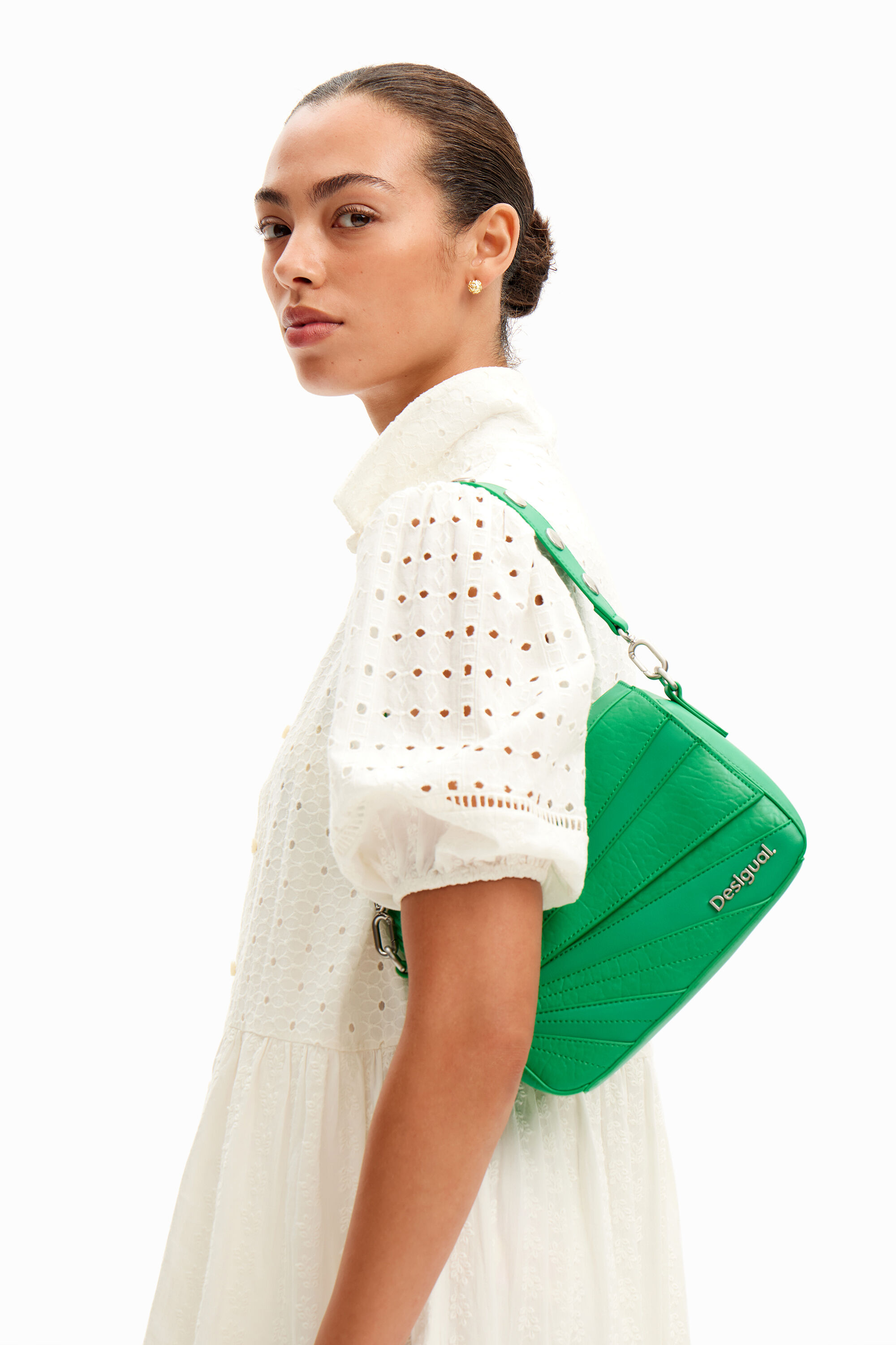 Bolso S patch texturas