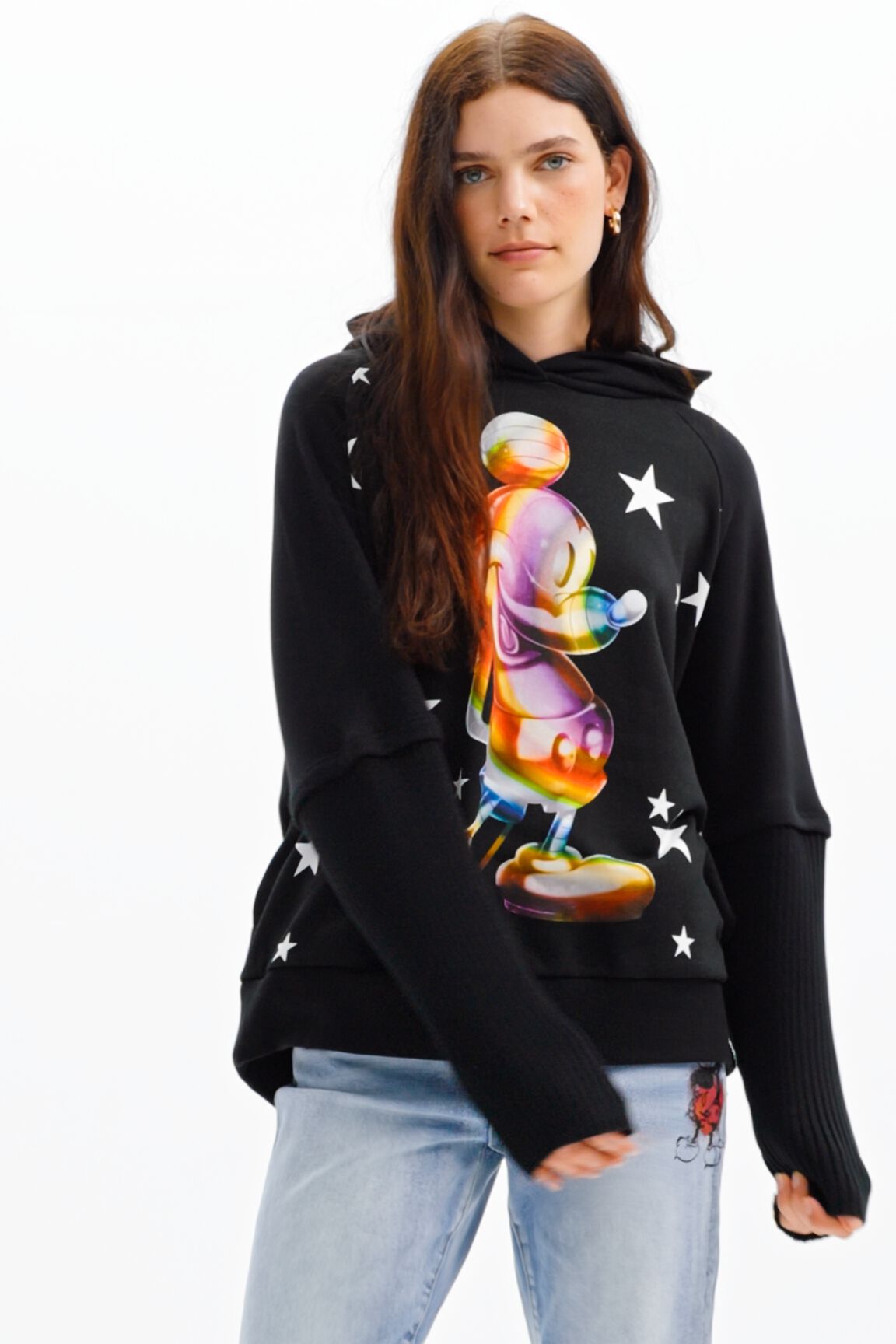 Sudadera oversize Mickey Mouse