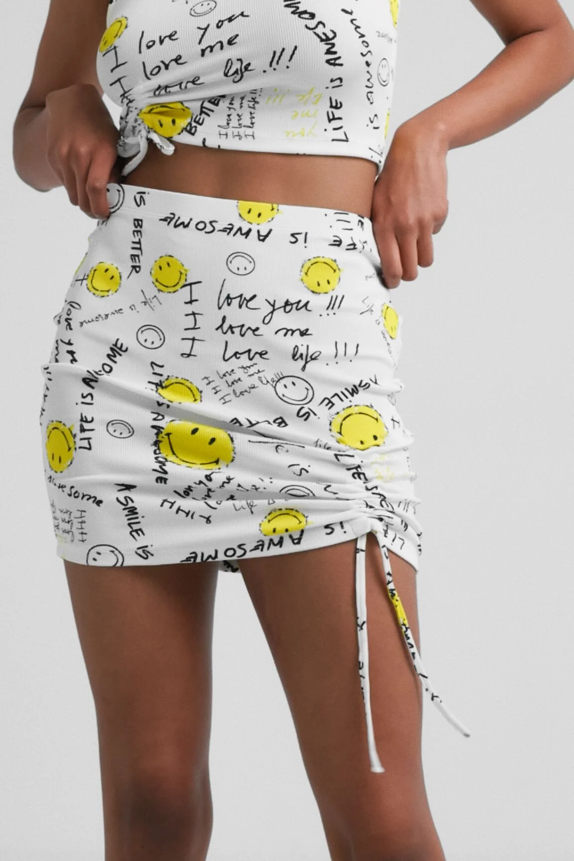Minifalda slim Smiley&reg;