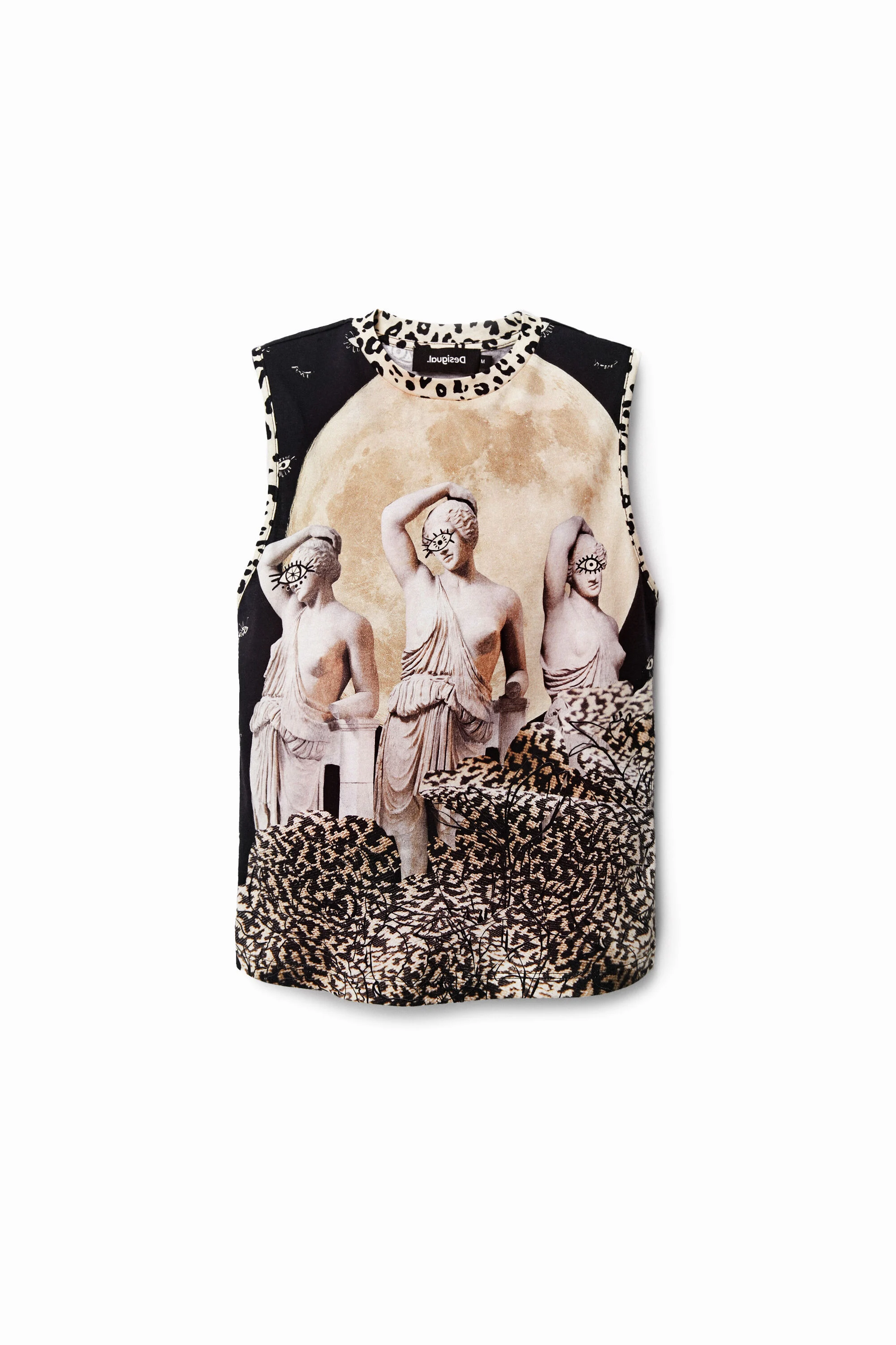 Camiseta arty animal print