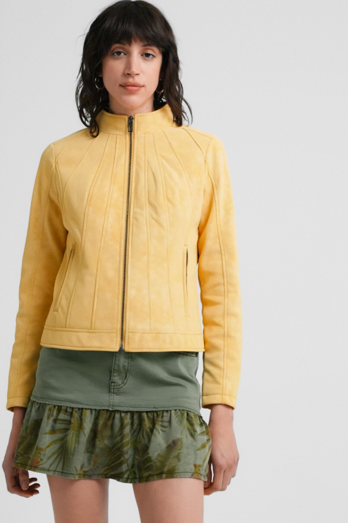Chaqueta biker slim