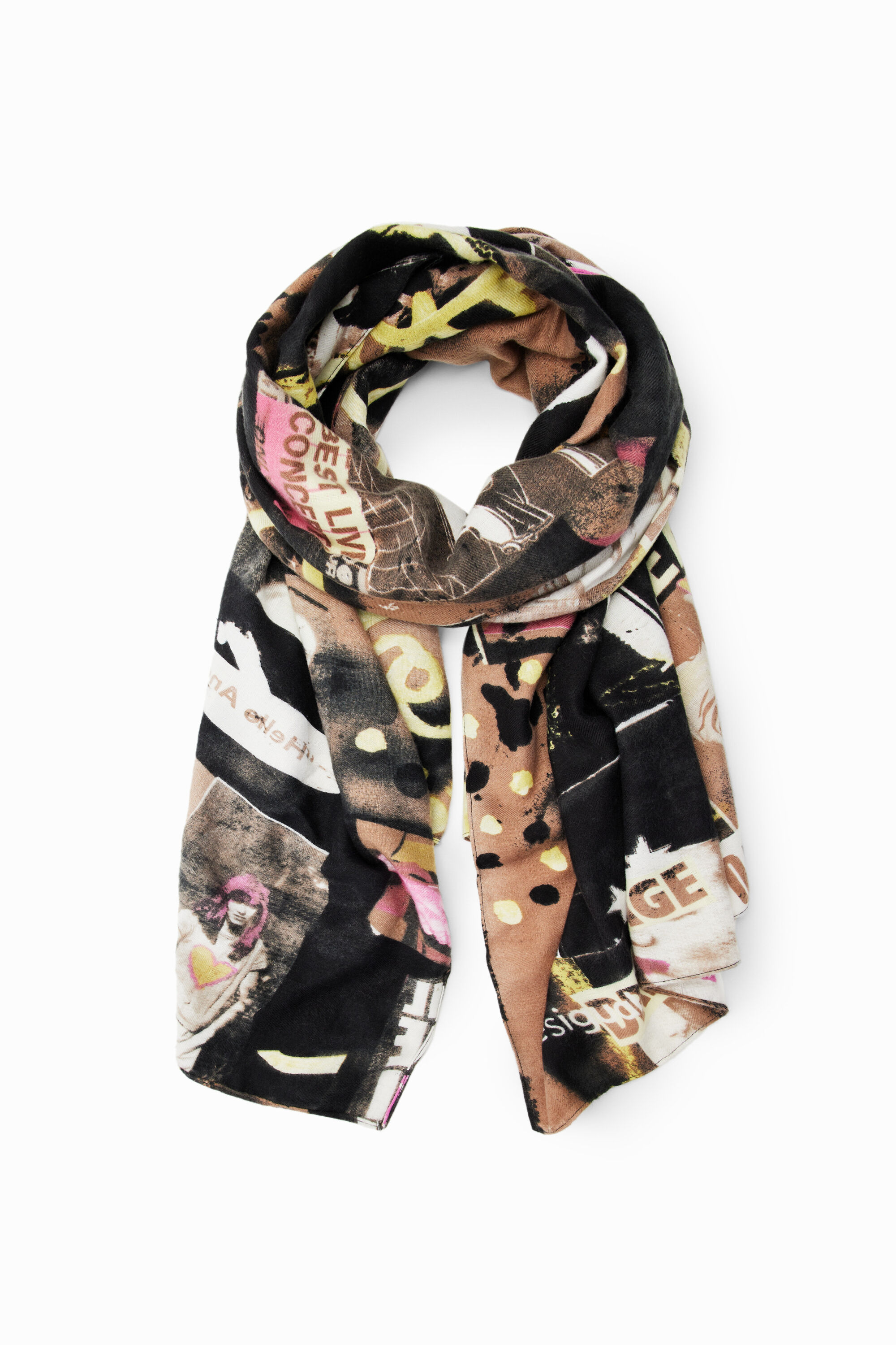 Foulard rectangular arty
