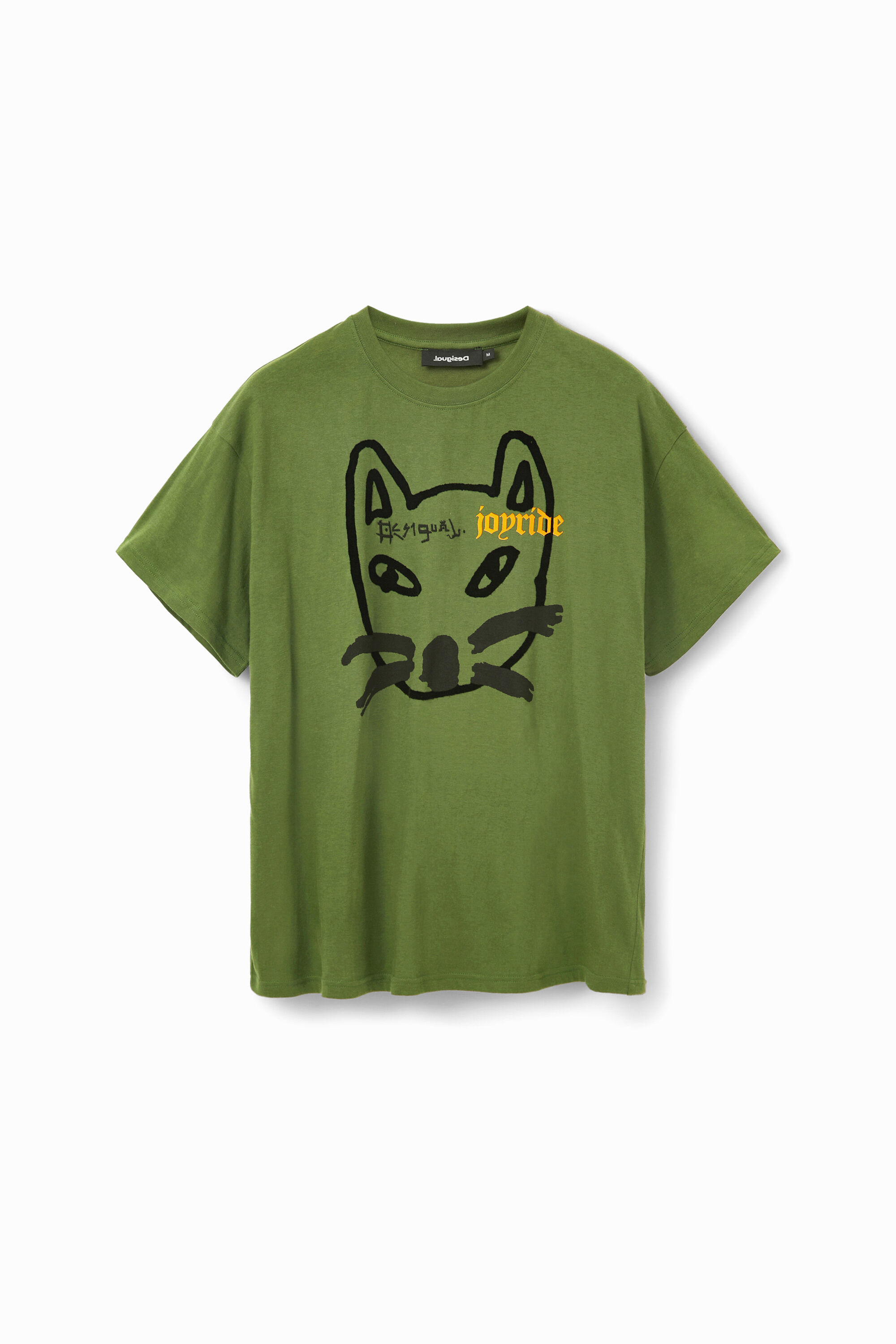 Camiseta oversize gato