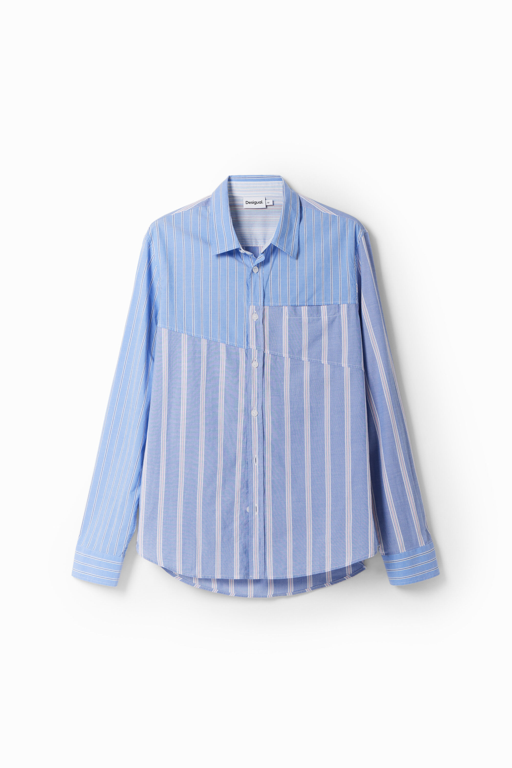 Camisa rayas patchwork
