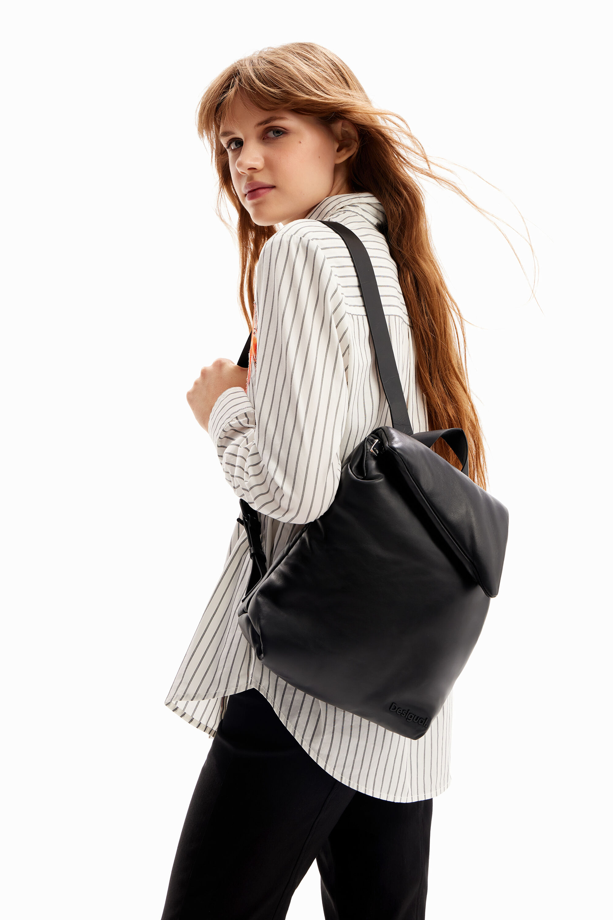 Mochila peque&ntilde;a piel