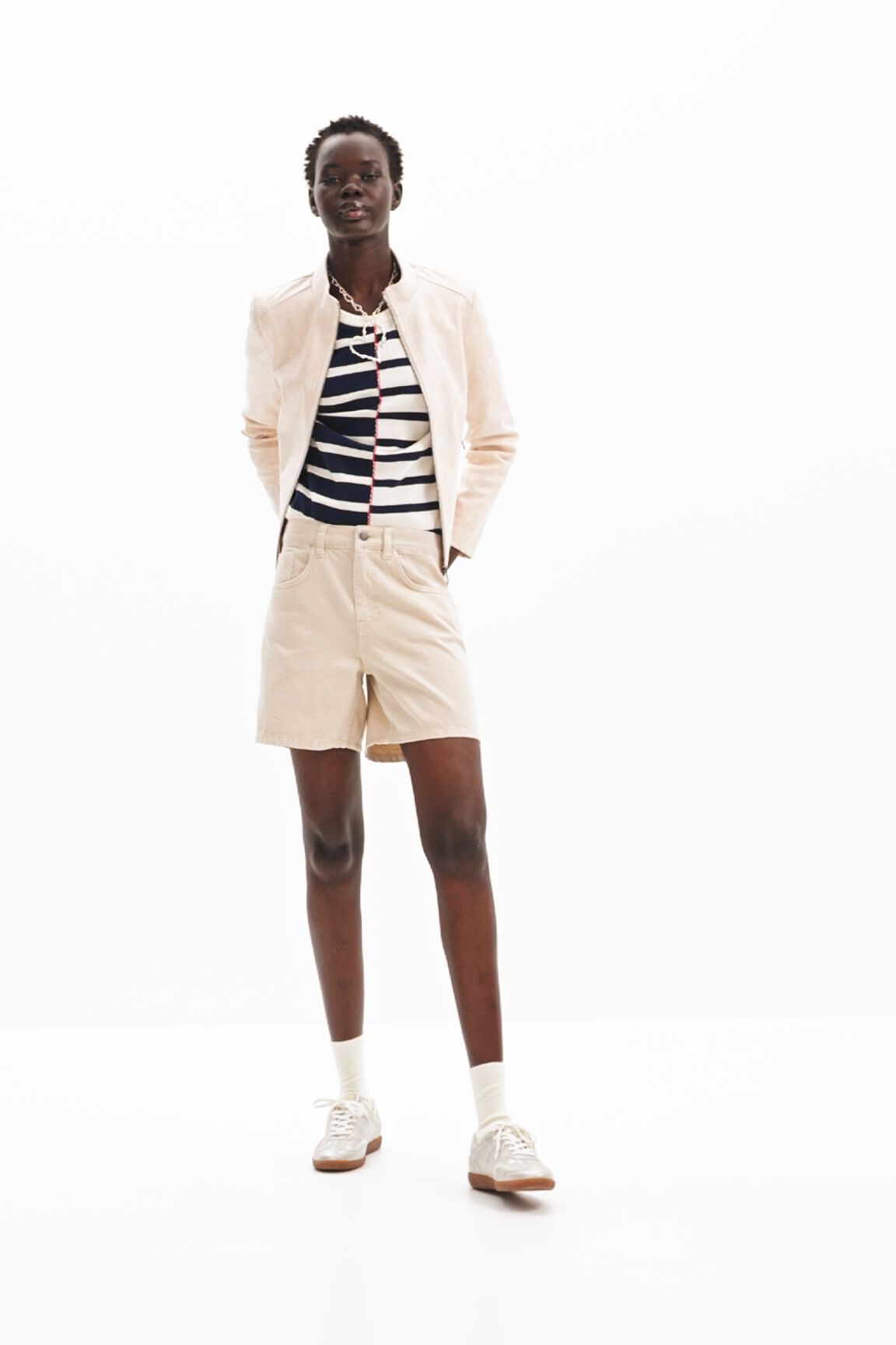 Shorts vaqueros lisos