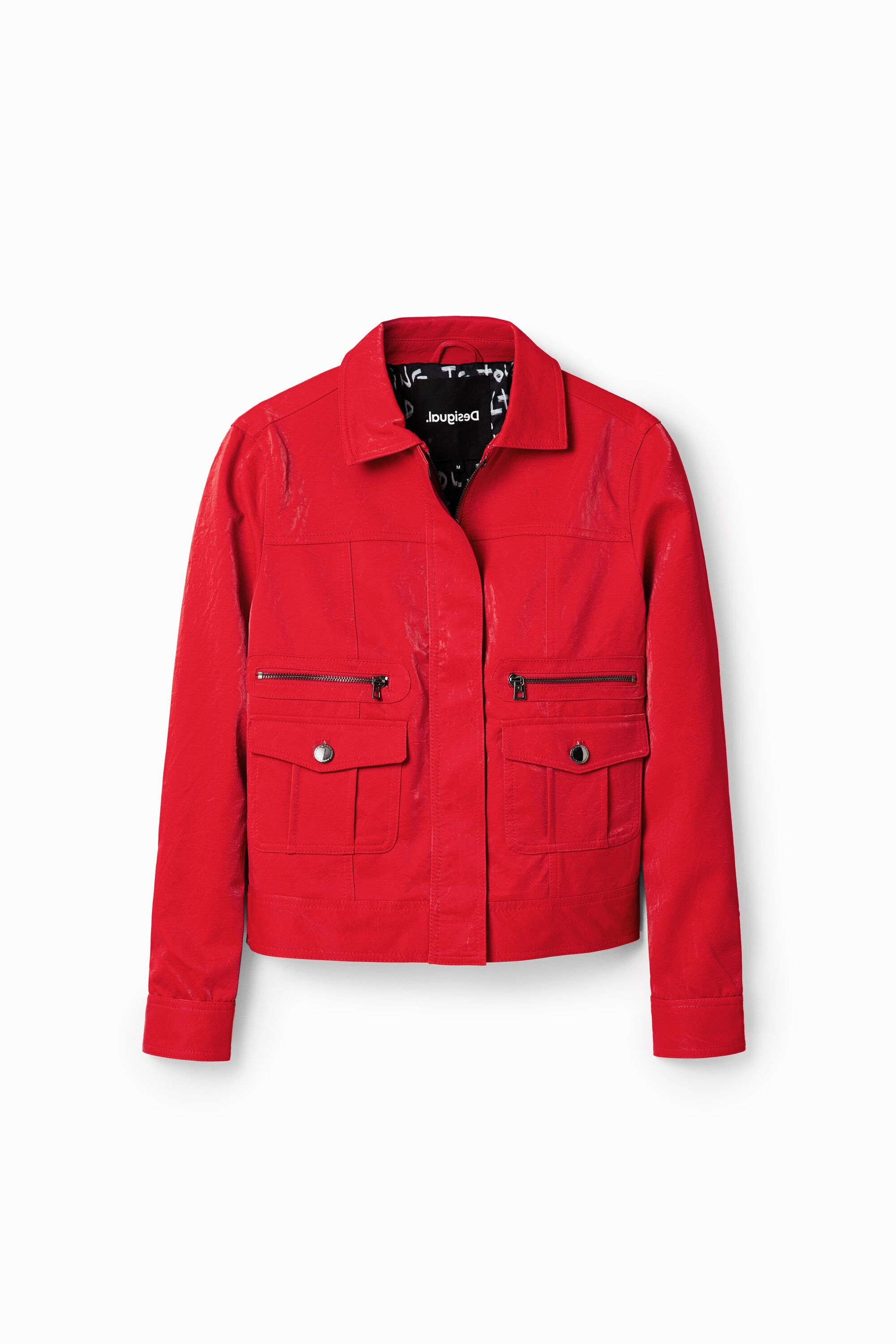 Chaqueta slim recta