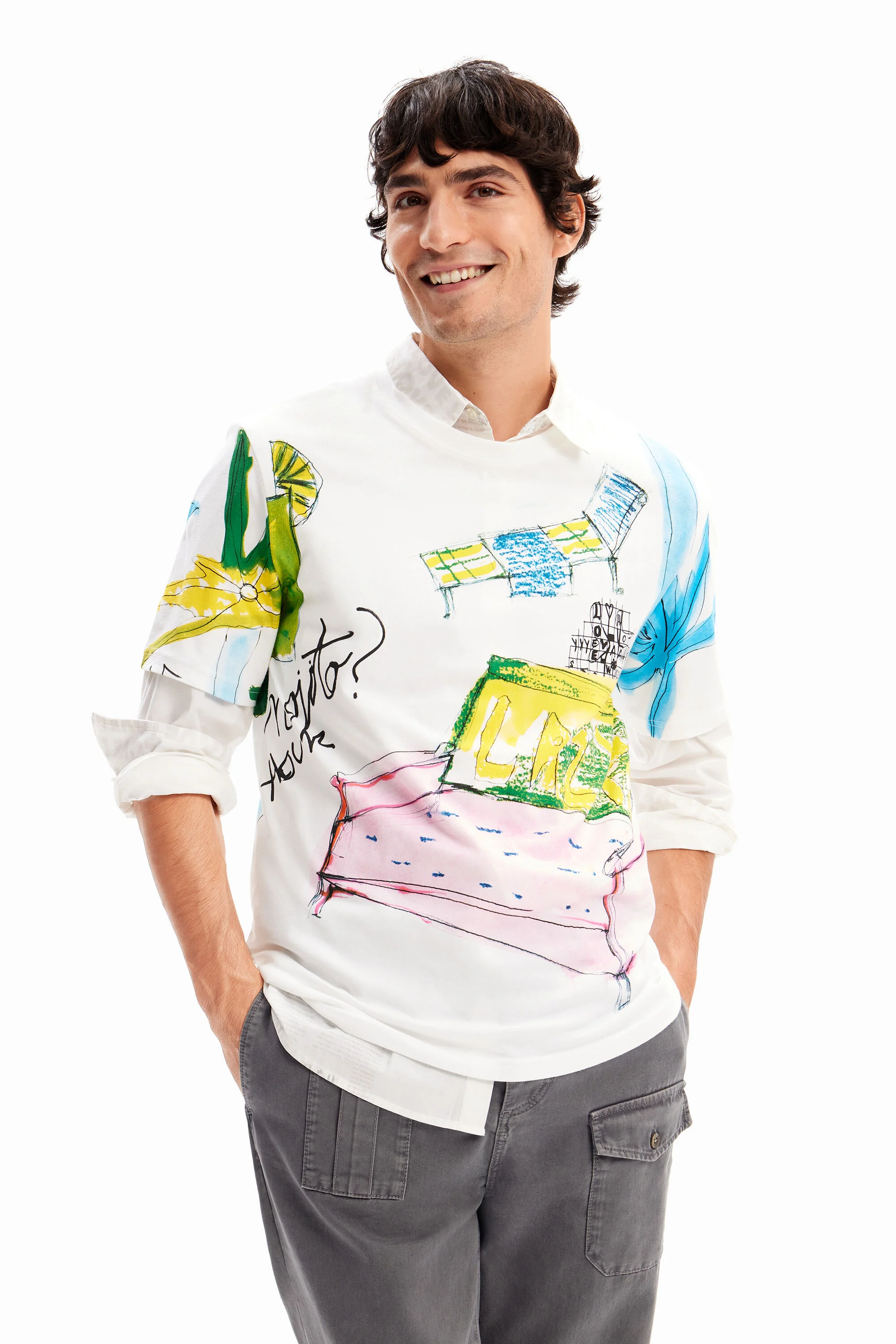 Camiseta manga corta arty