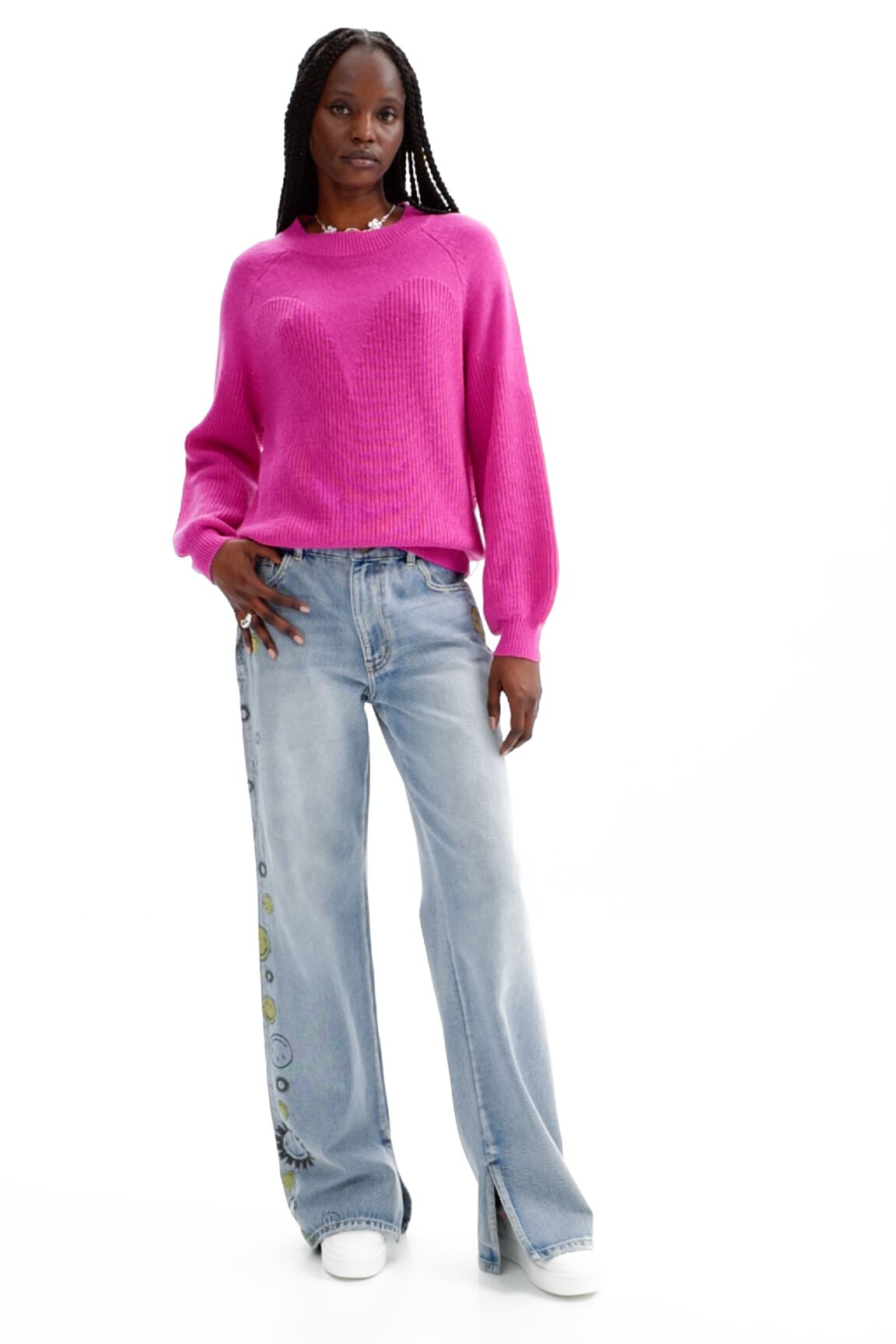 Jersey liso transparencia