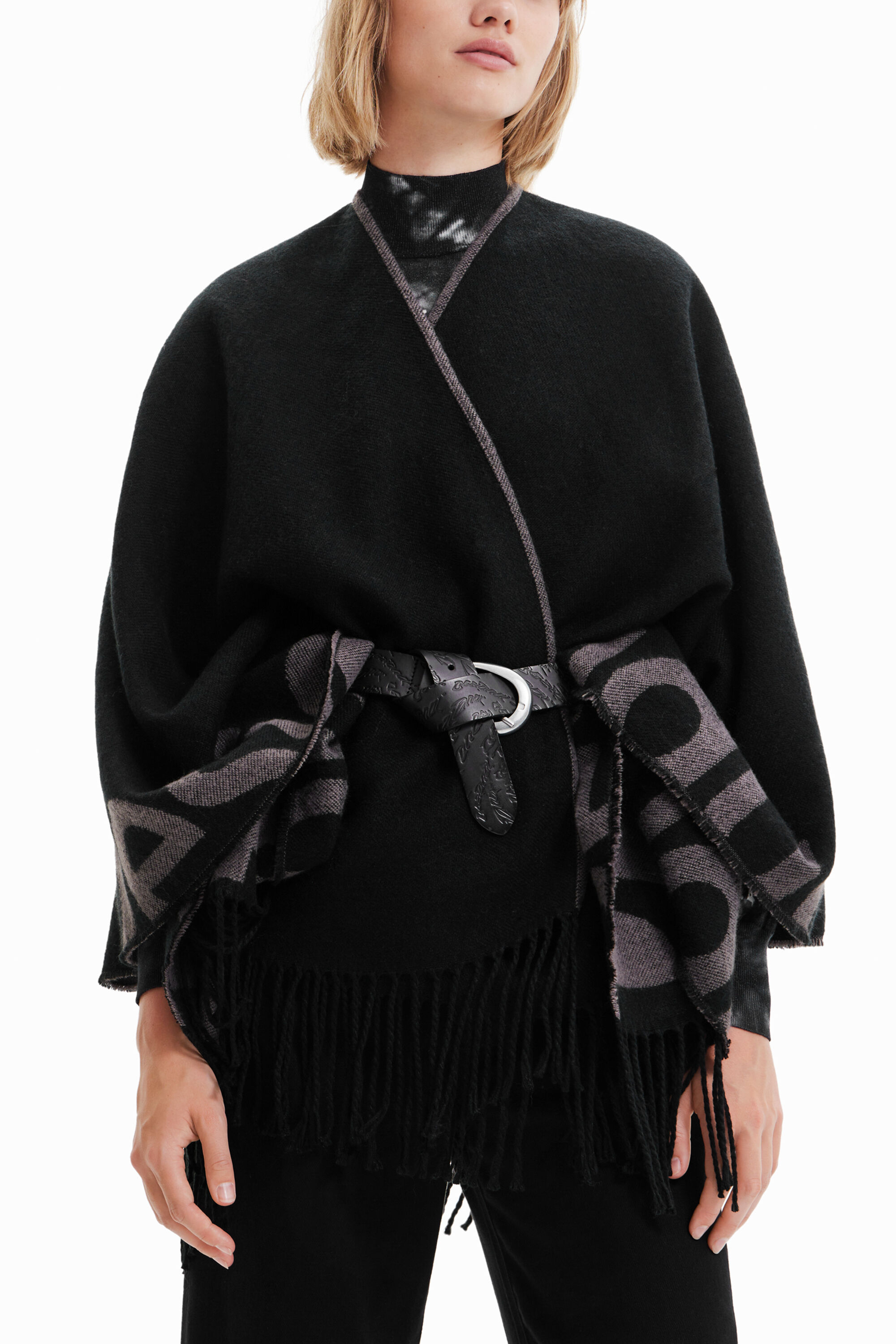 Poncho reversible