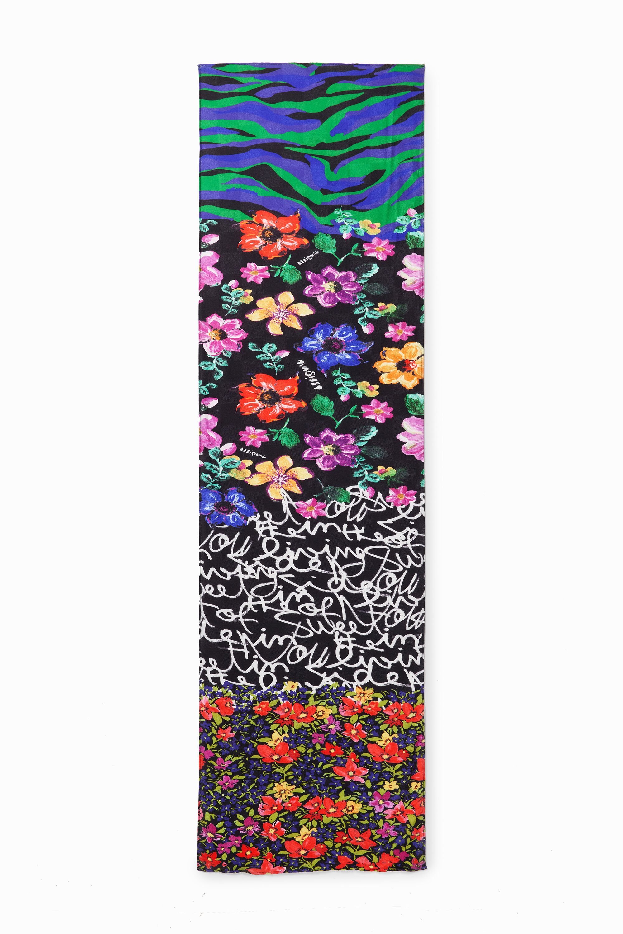 Foulard rectangular patch