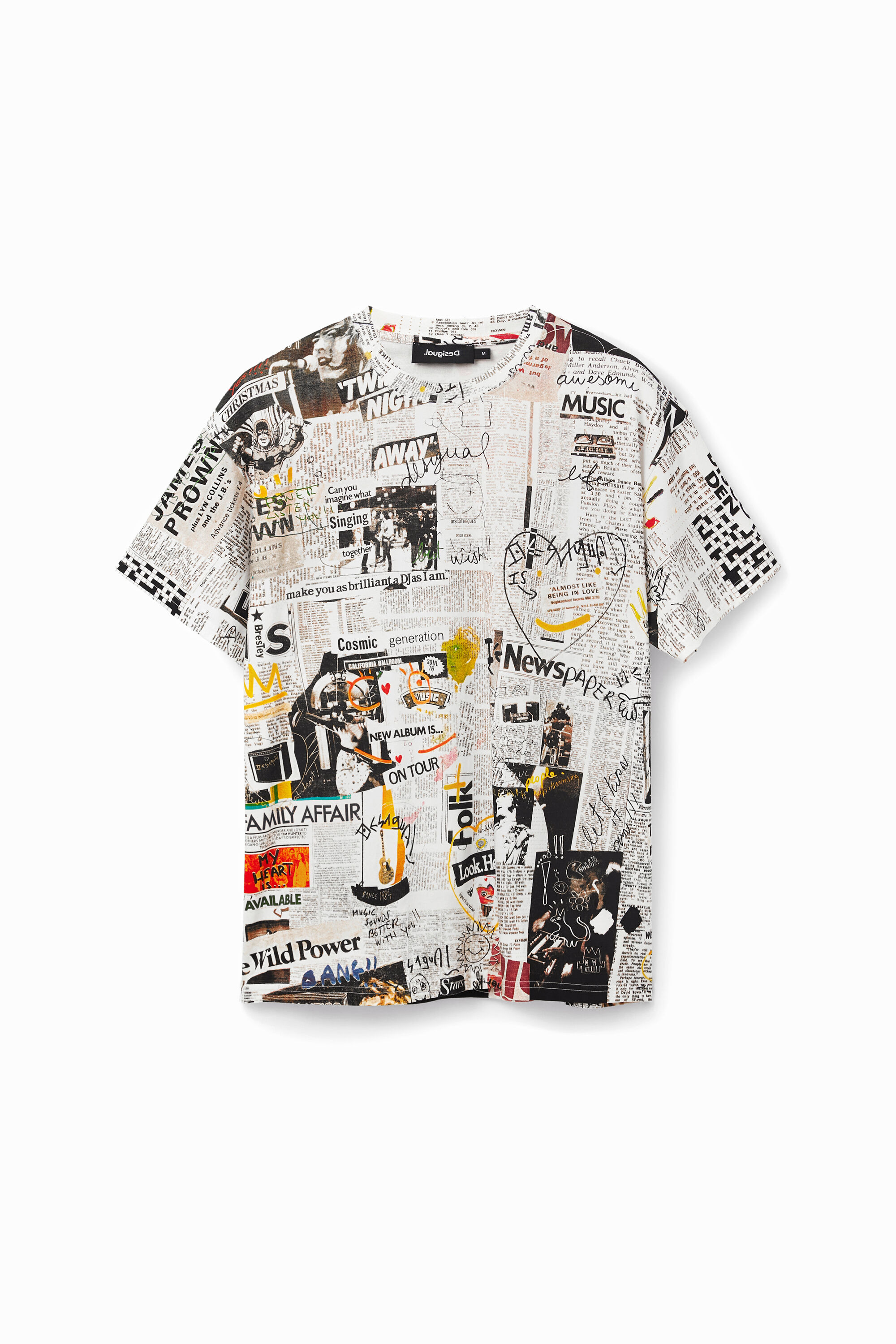 Camiseta peri&oacute;dicos