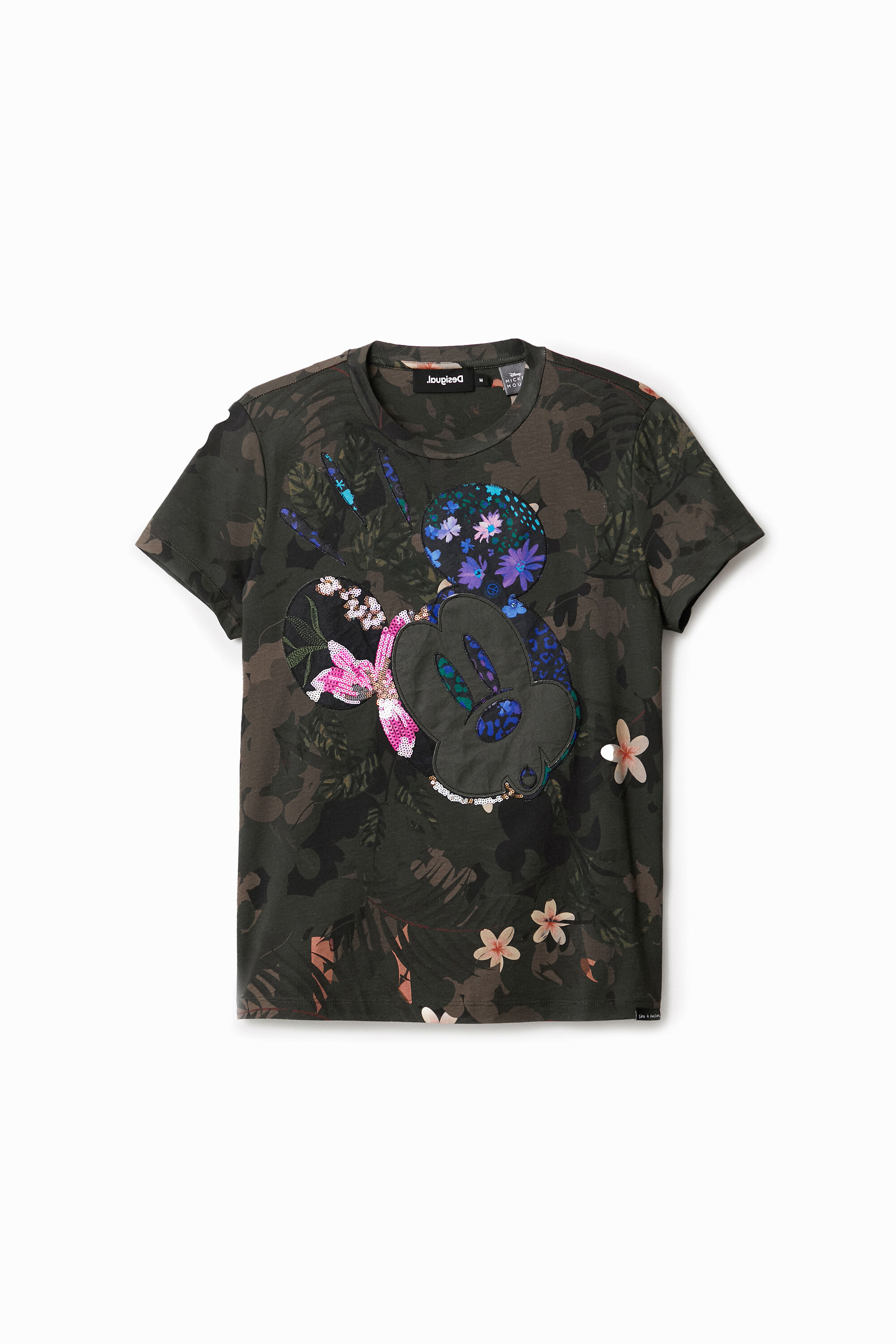 Camiseta Mickey Mouse camuflaje