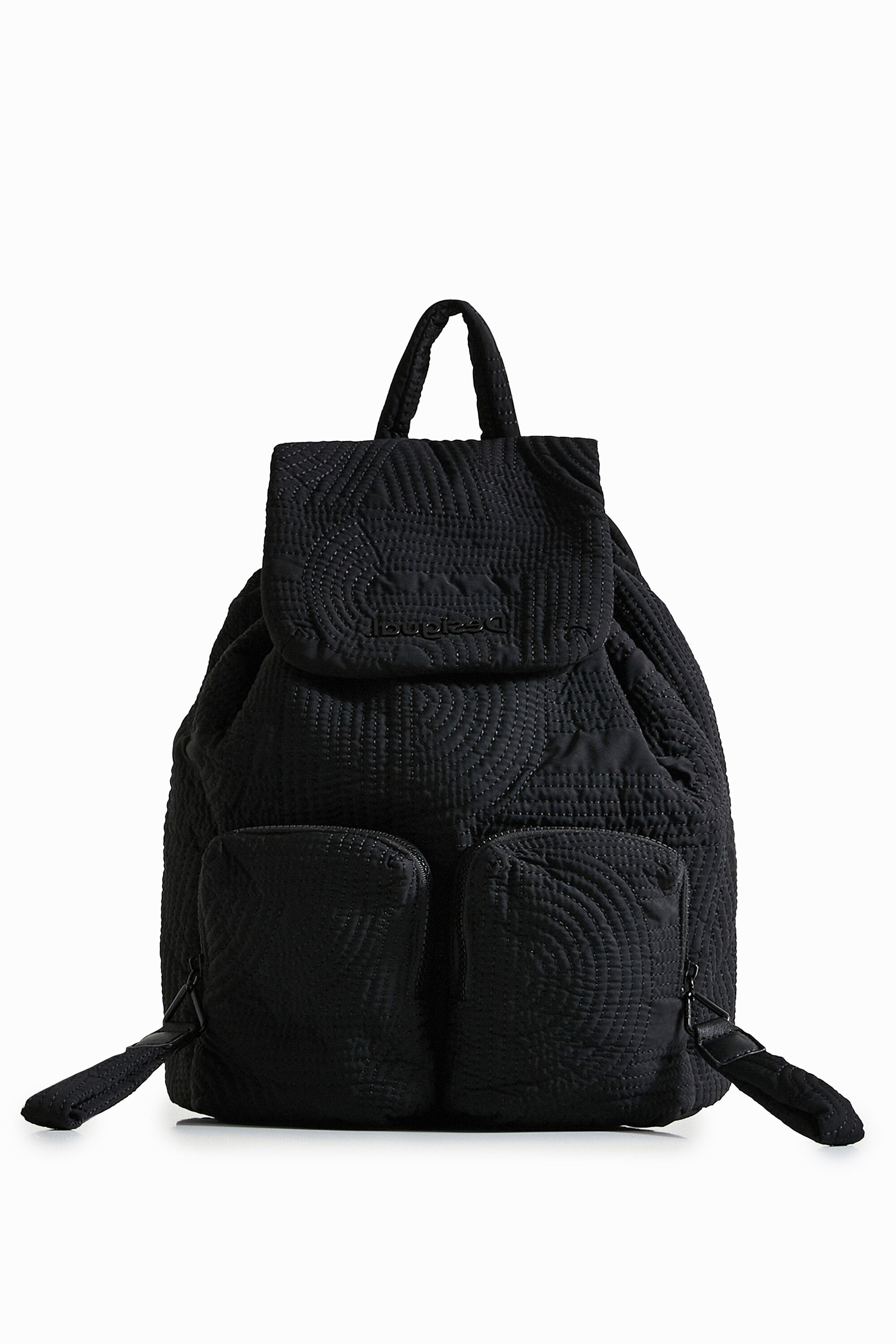 Mochila lisa acolchada
