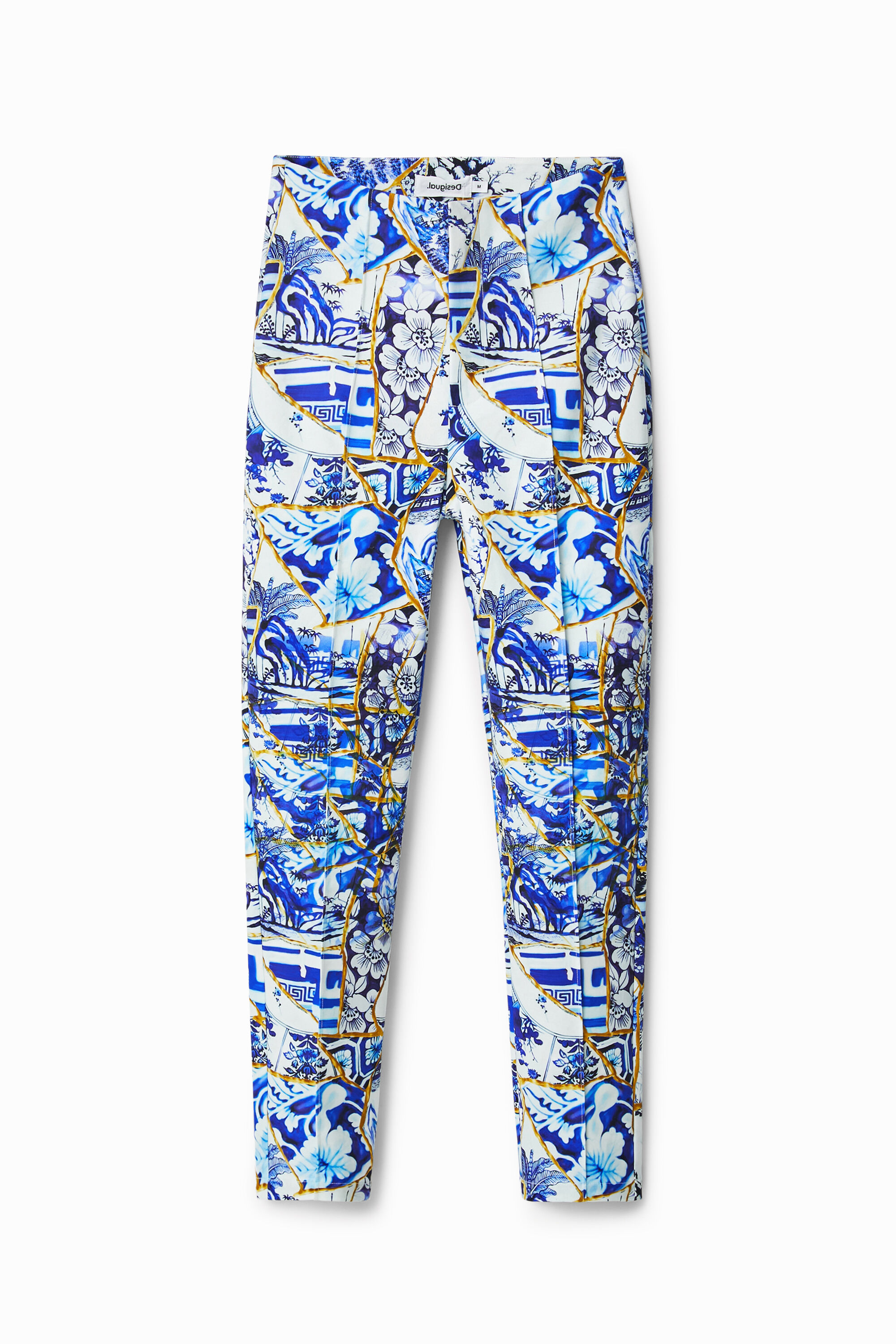 Pantal&oacute;n slim estampado Stella Jean