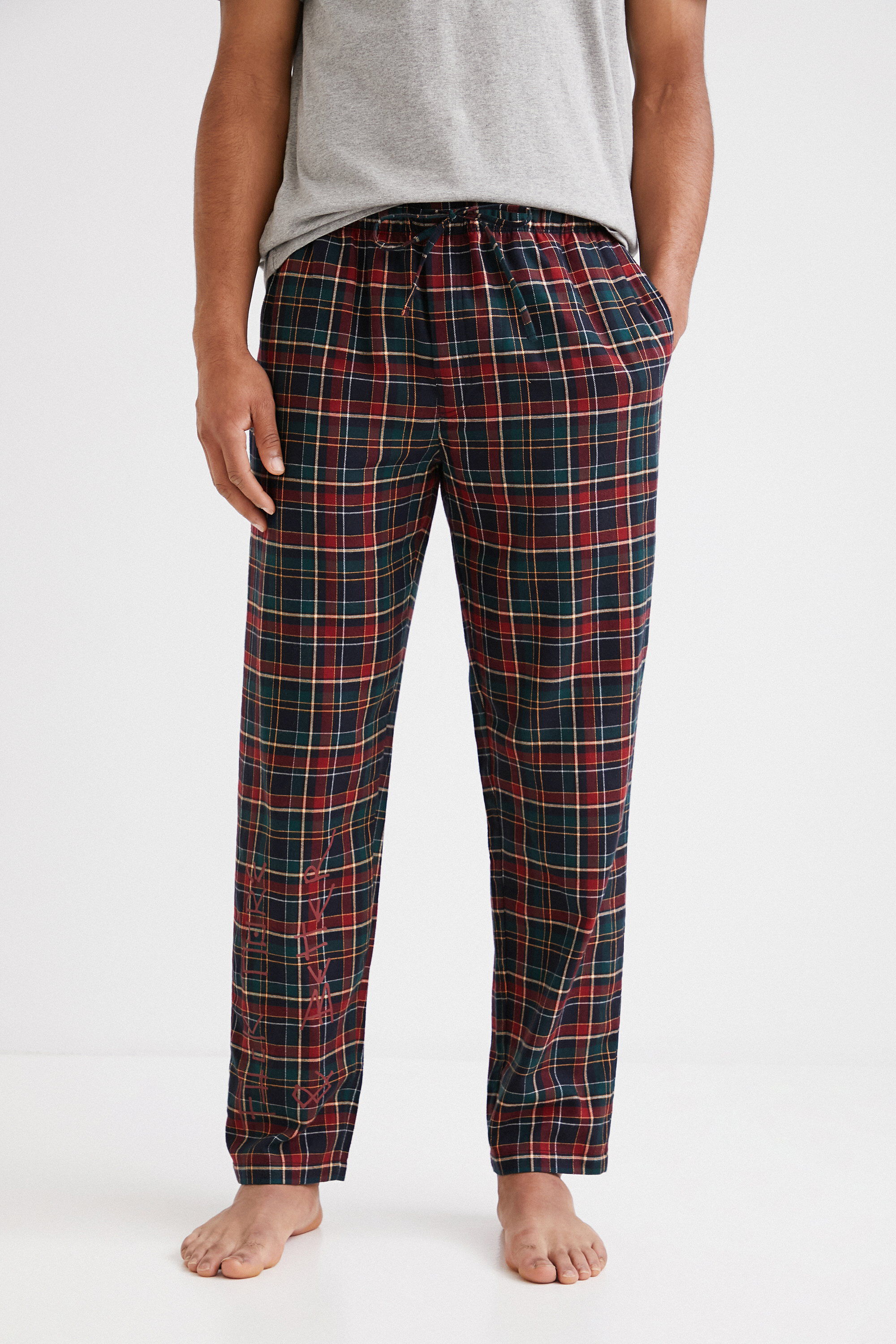 Pantal&oacute;n pijama tart&aacute;n