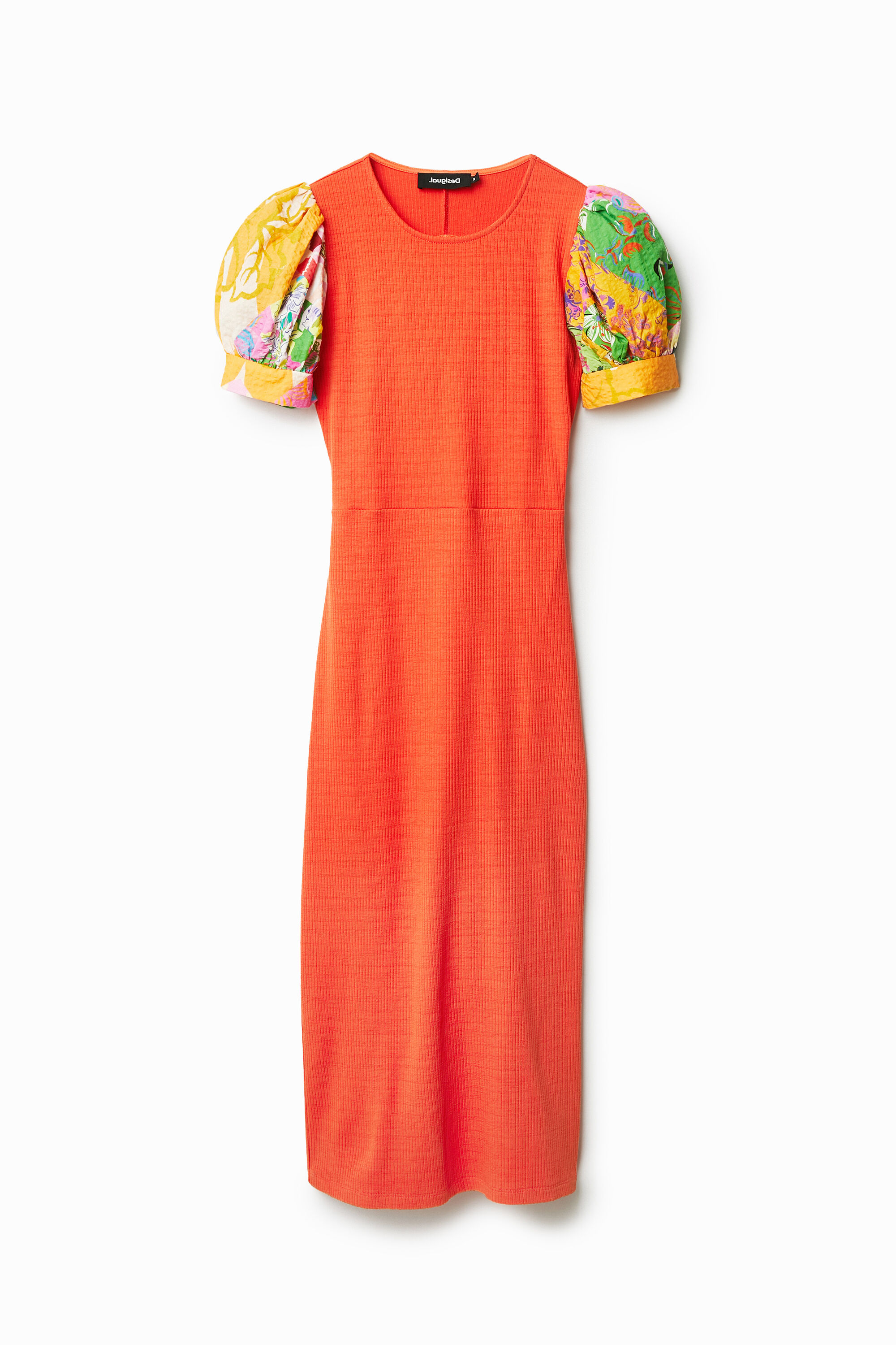 Vestido midi escote espalda