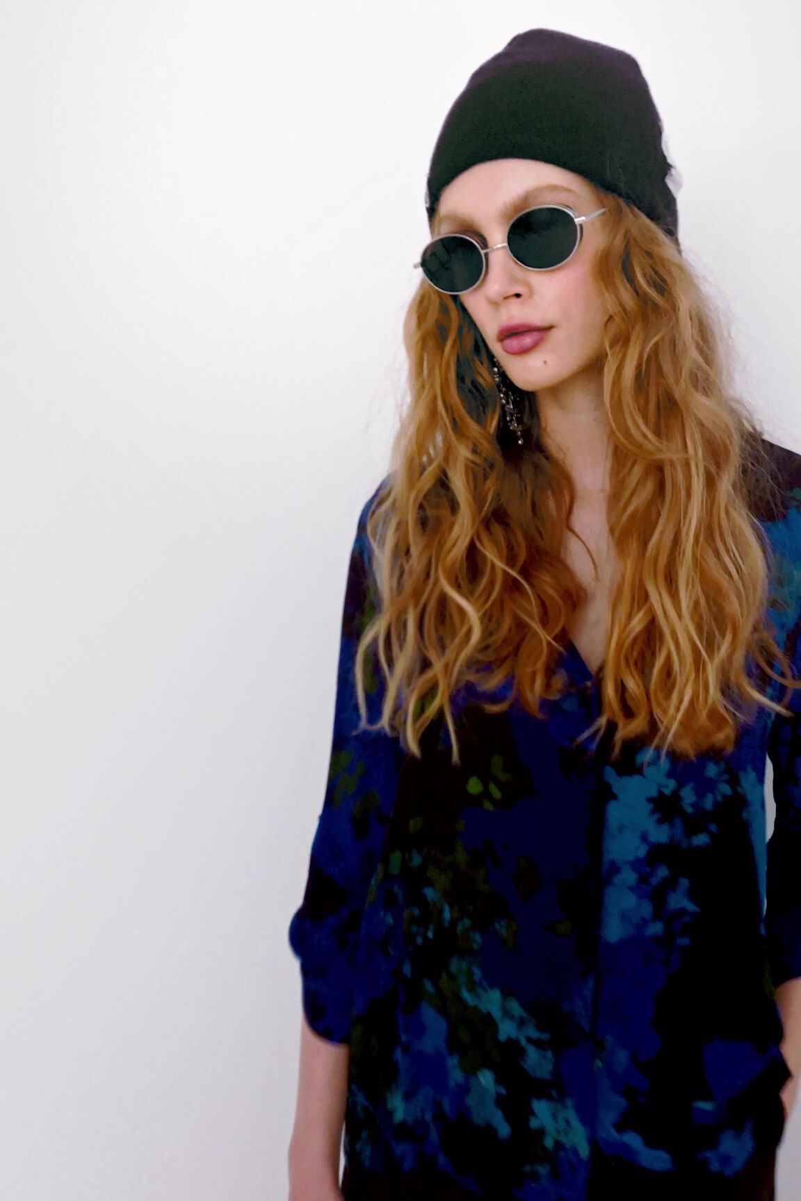 Camisa de camuflaje floral