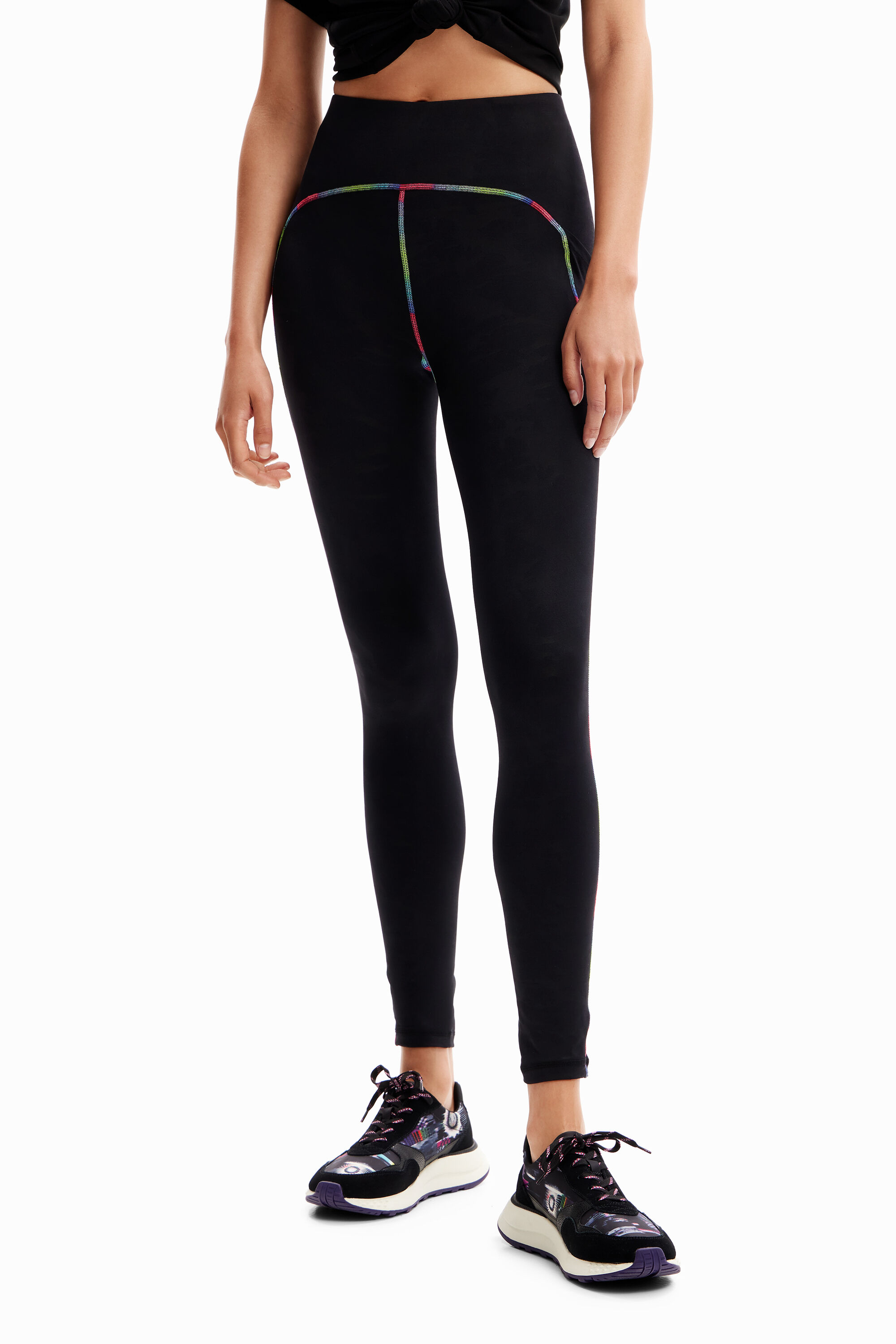 Leggings sport contraste
