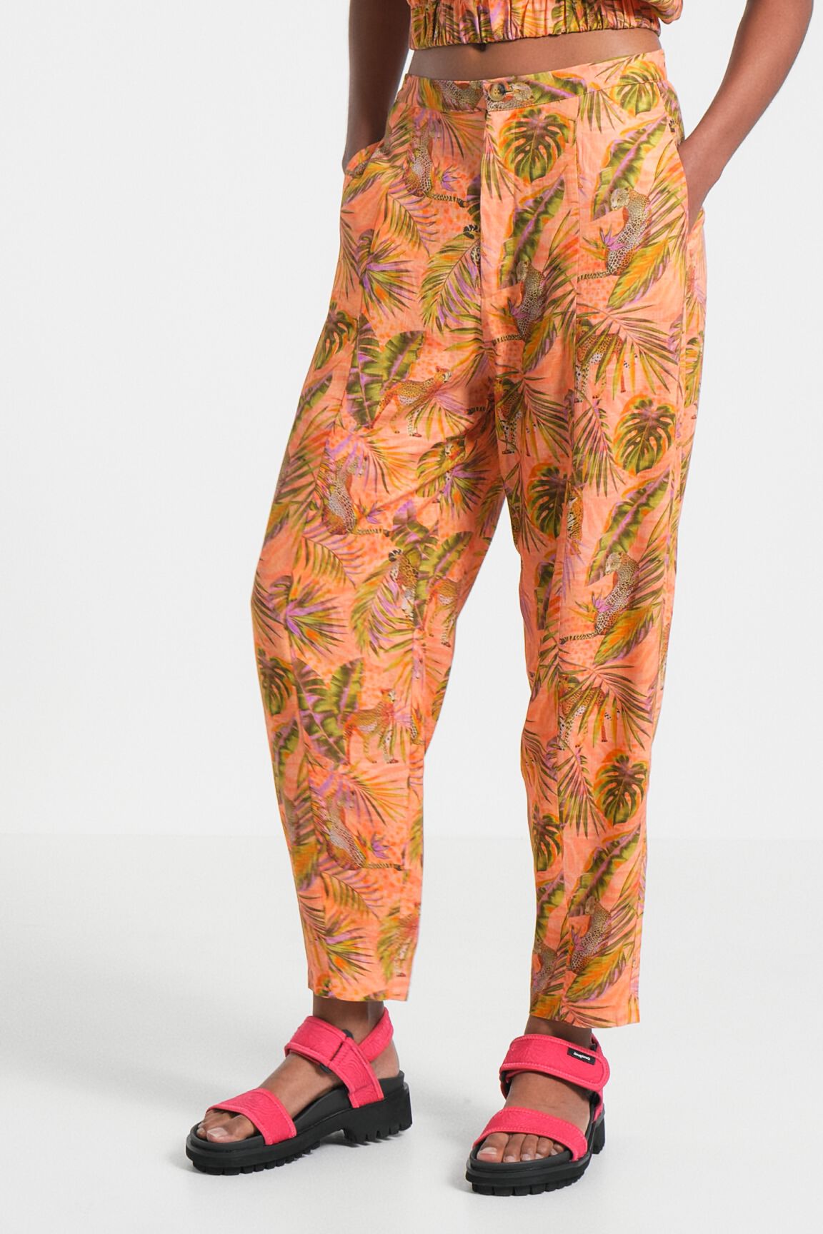 Pantal&oacute;n mango safari