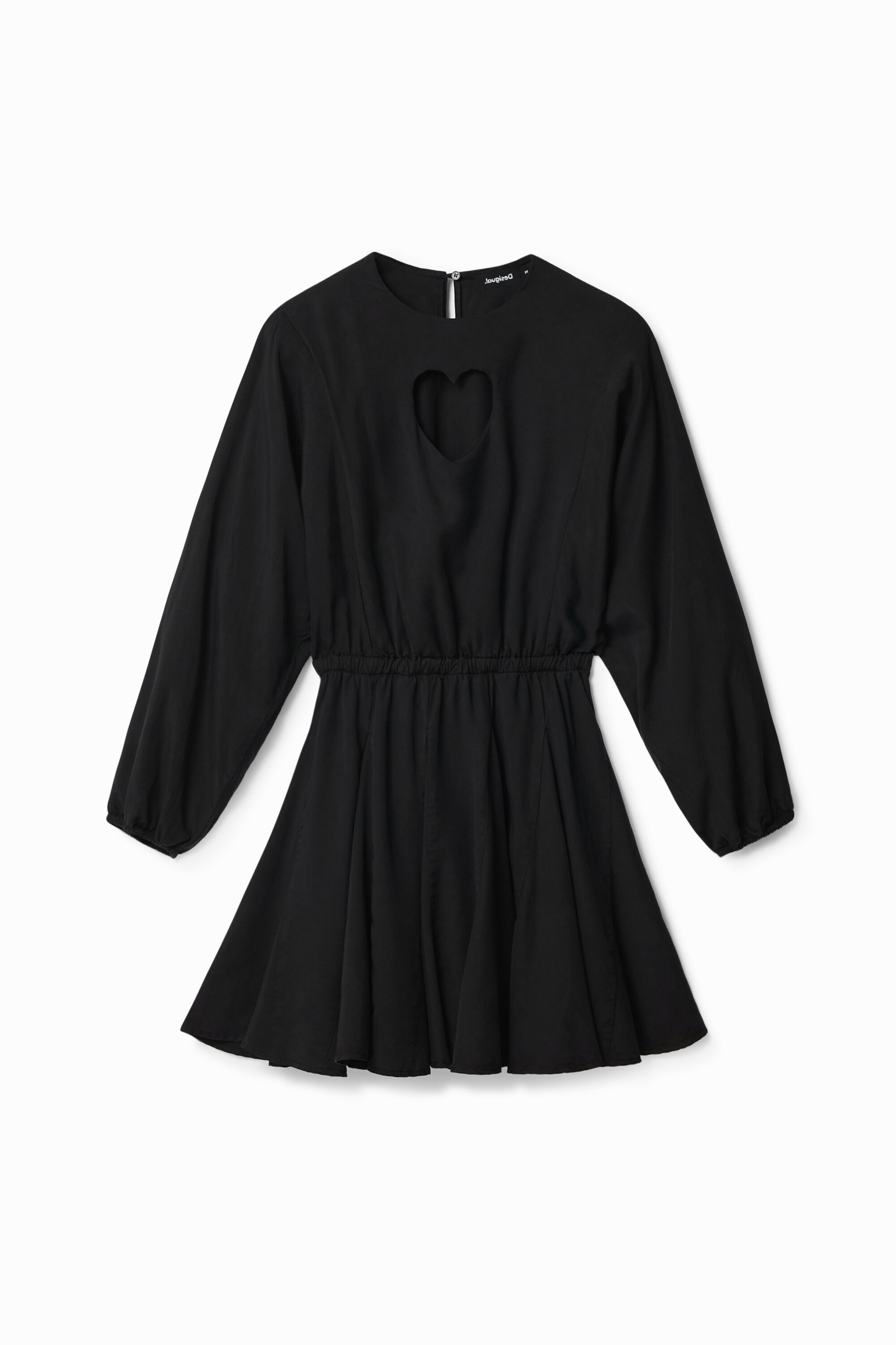 Vestido corto coraz&oacute;n